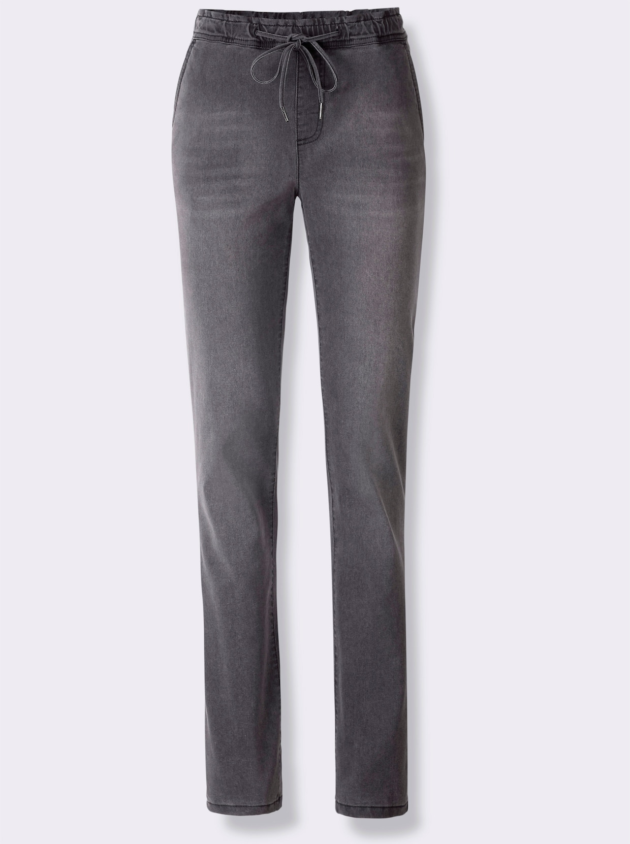 Thermo-Jeans - grey denim