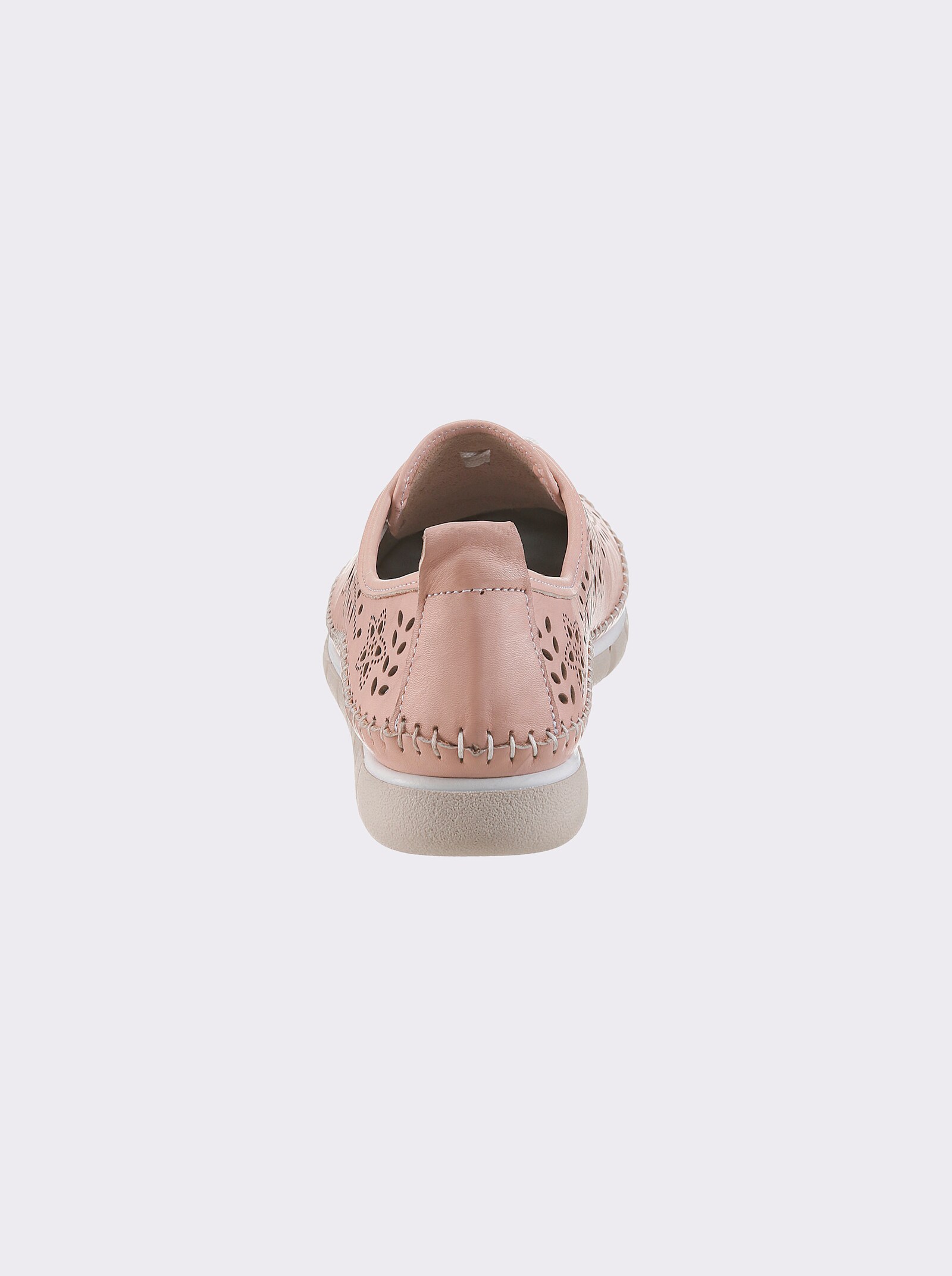 Gemini Schnürschuh mit Perforation - hellrose