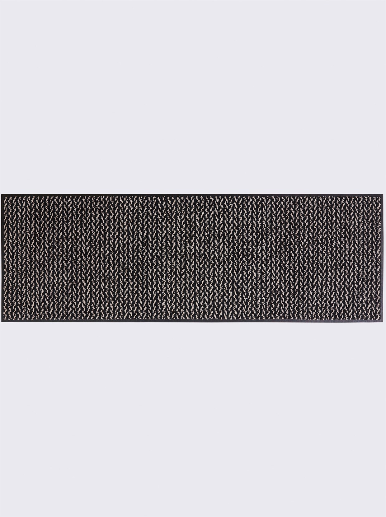 wash+dry by Kleen-Tex Voetmat - zwart/naturel