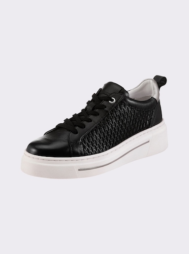 heine Sneaker - schwarz-weiß