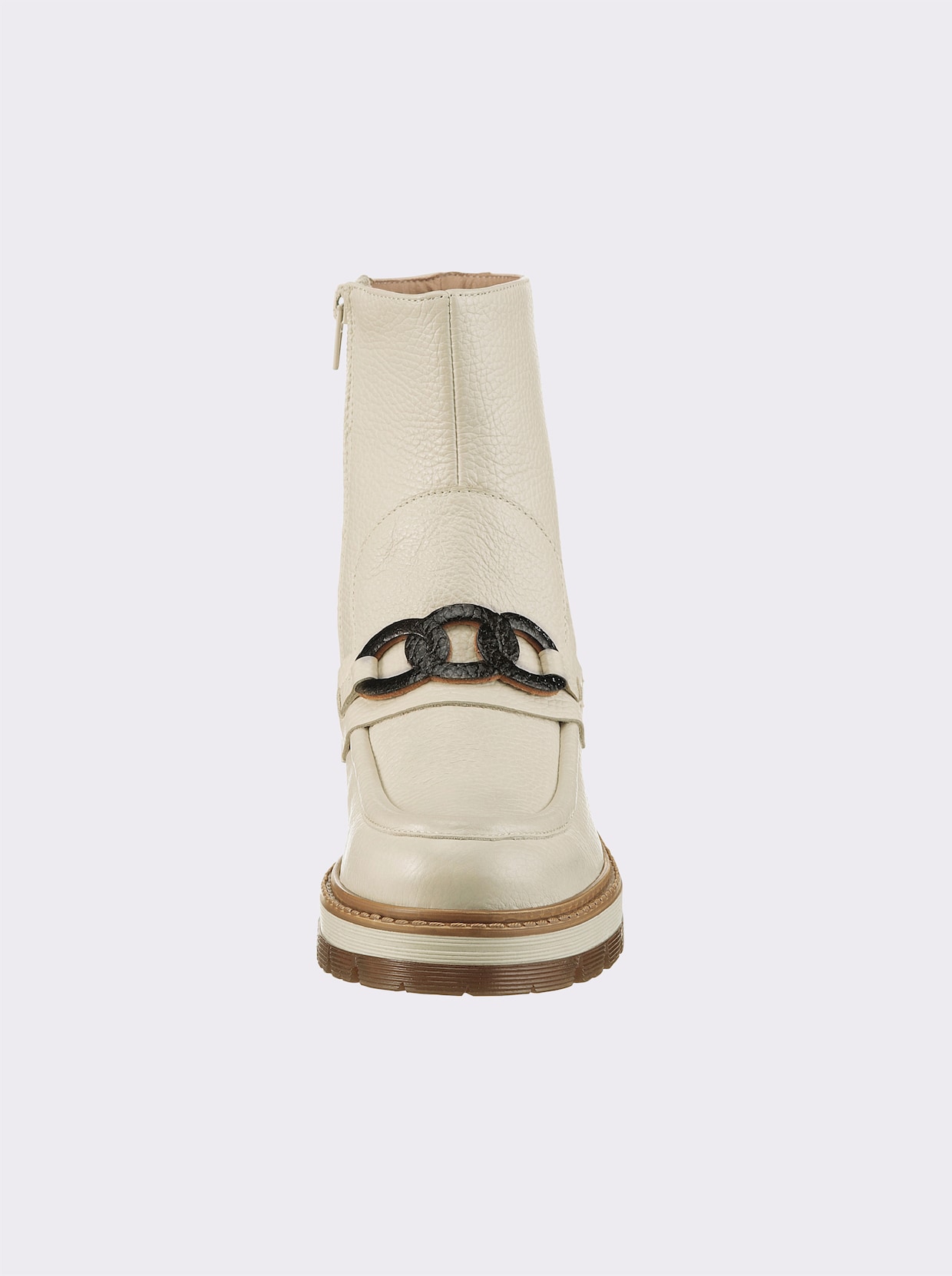 heine Bottines - crème