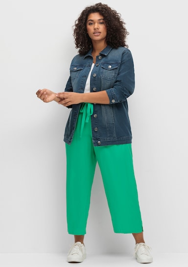 sheego Jeansjacke - blue denim