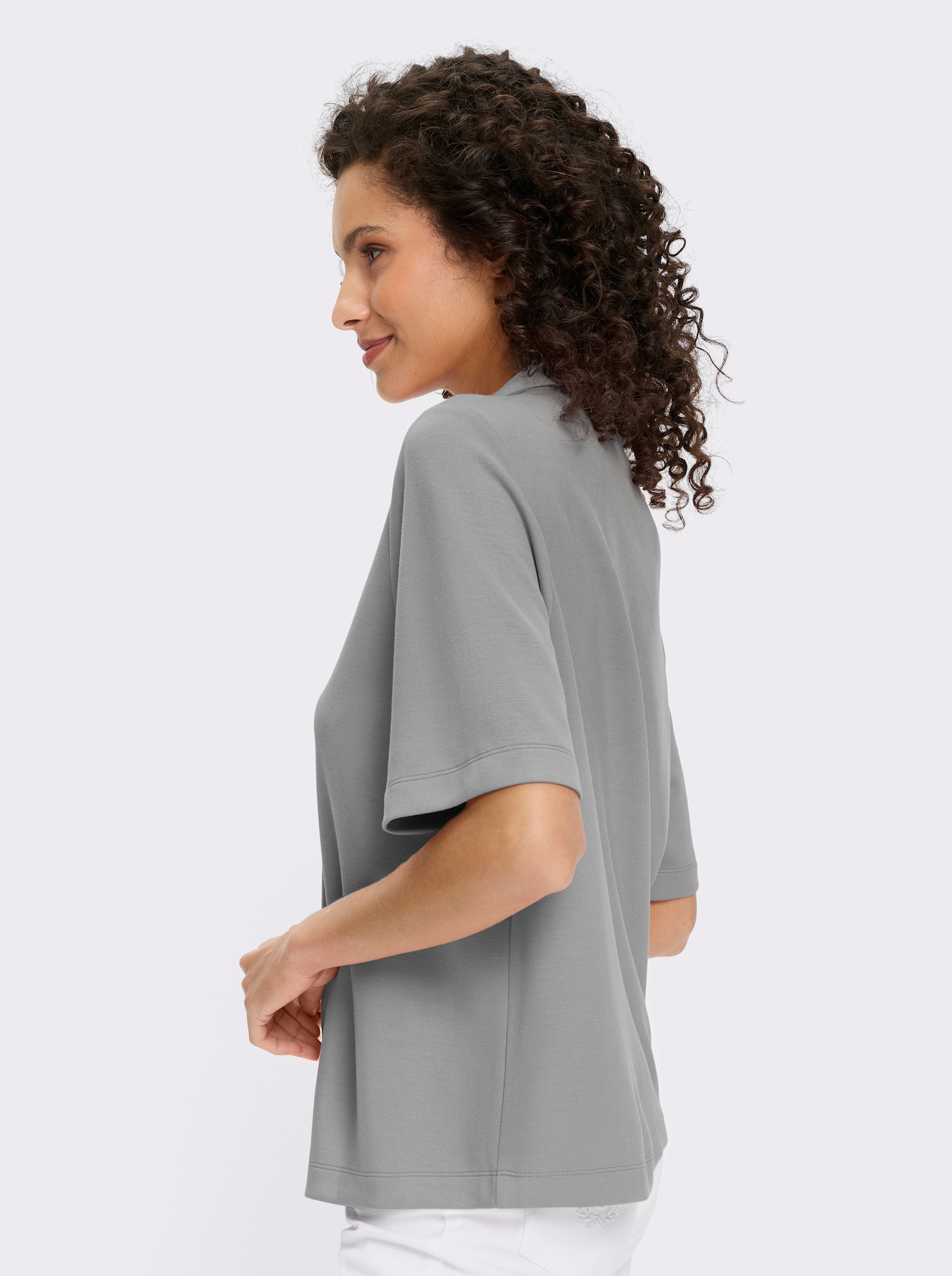 heine Poloshirt - steingrau