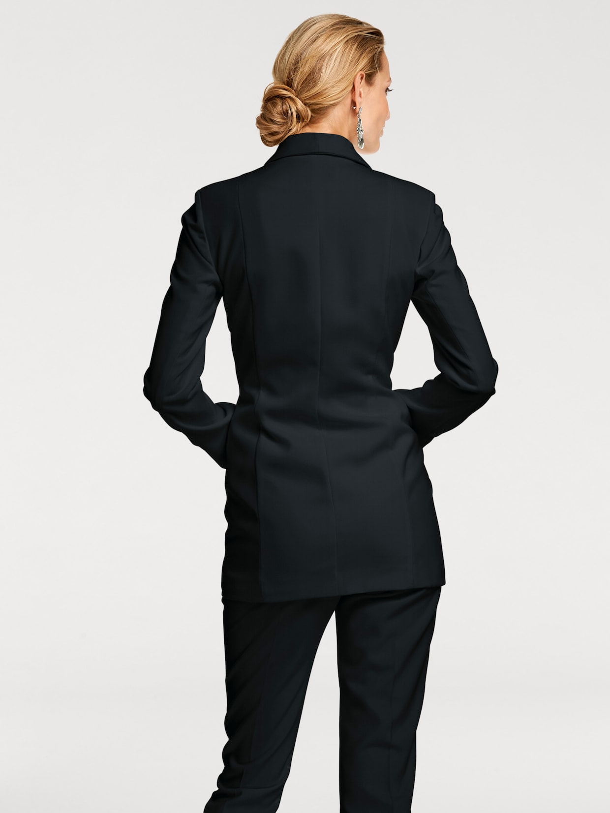 heine Blazer long - noir