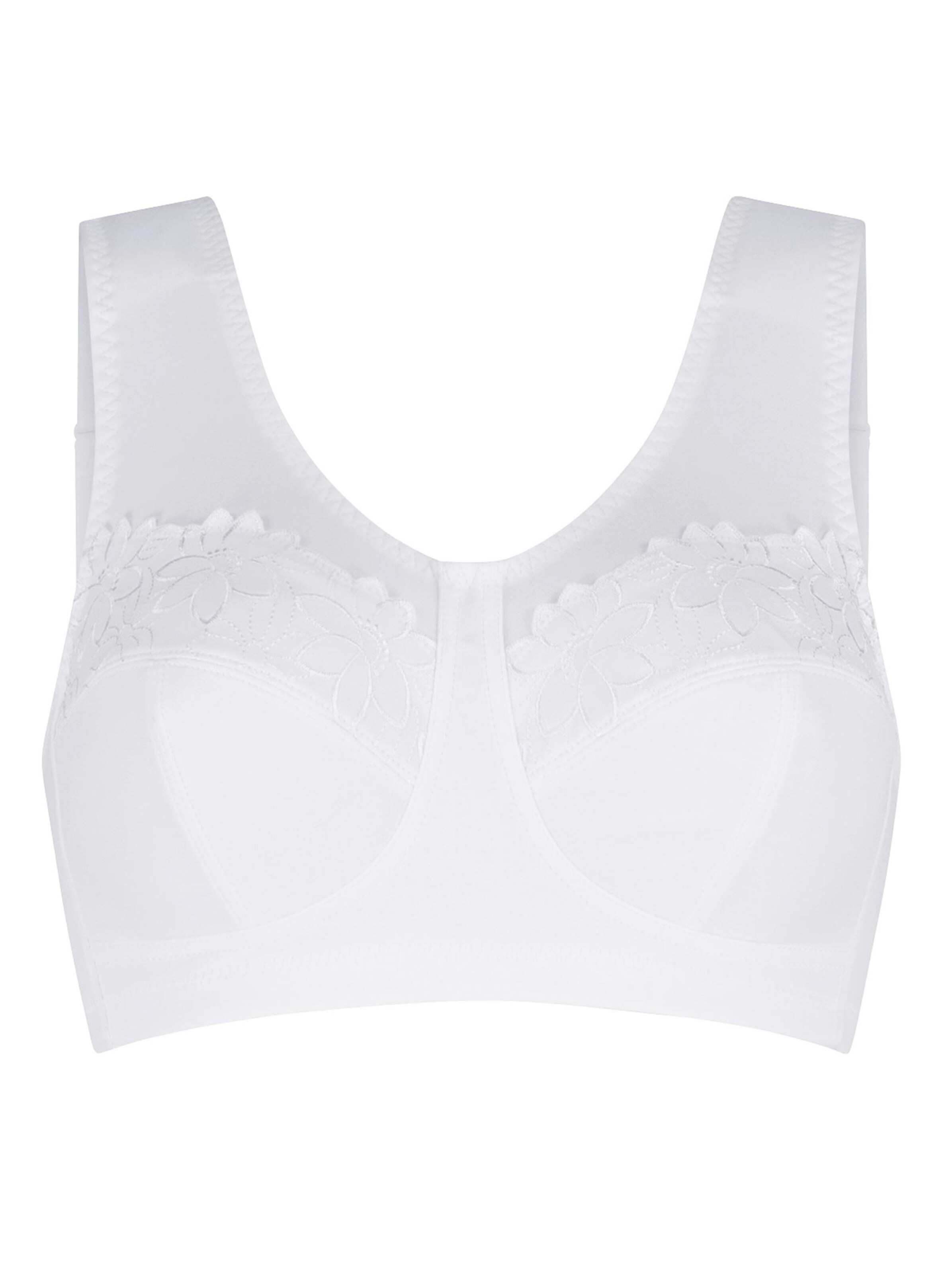 Susa Entlastungs-BH ohne Bügel - weiß