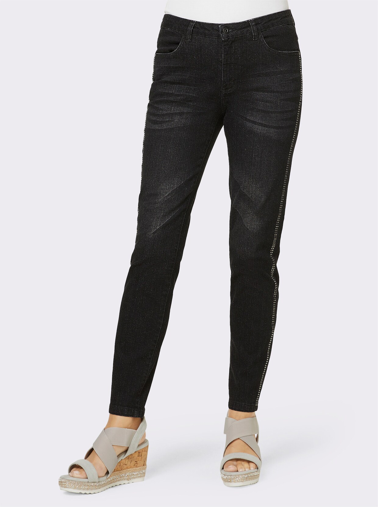 Jeans - schwarz