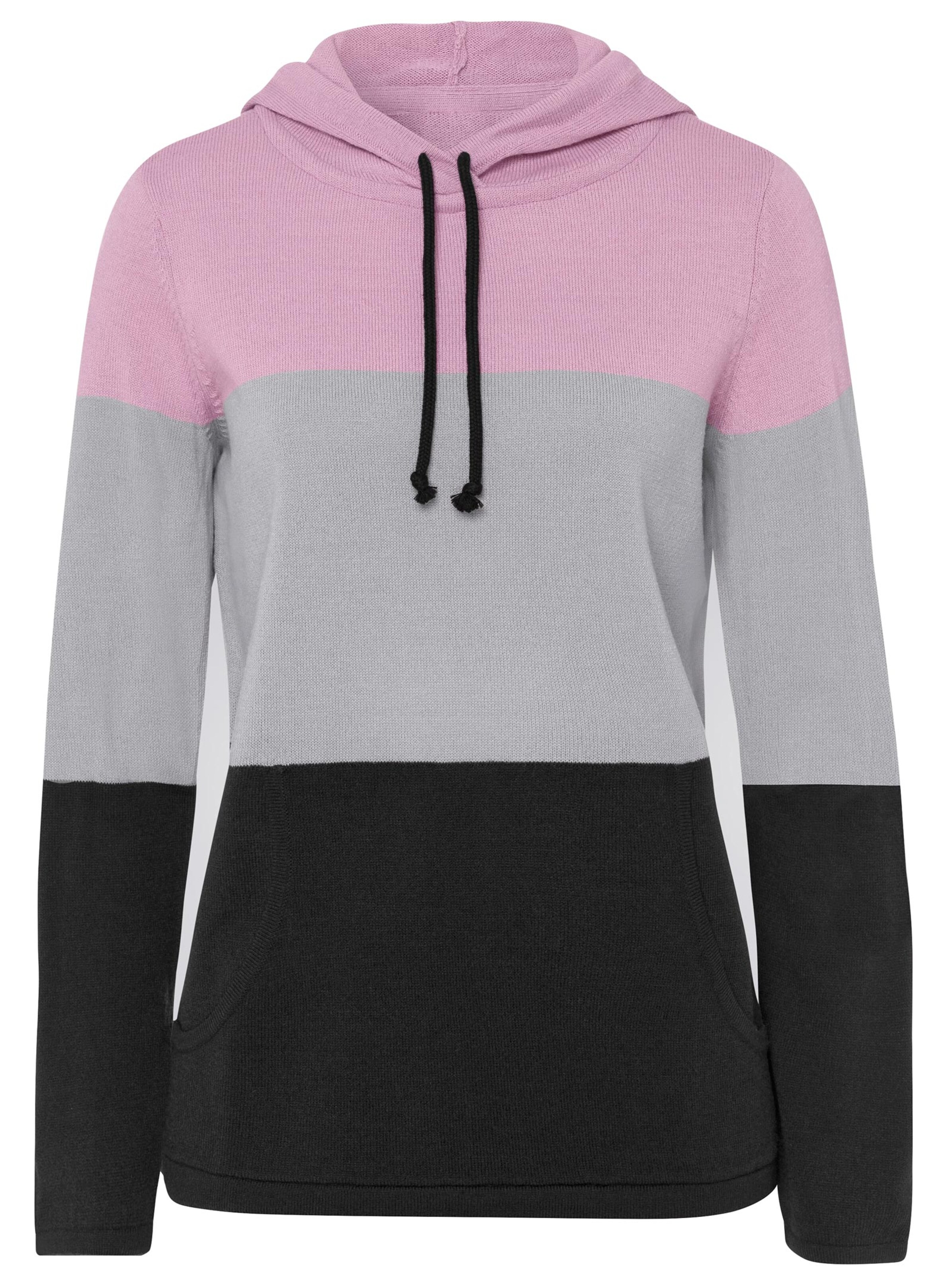 Pullover - rosé-grau