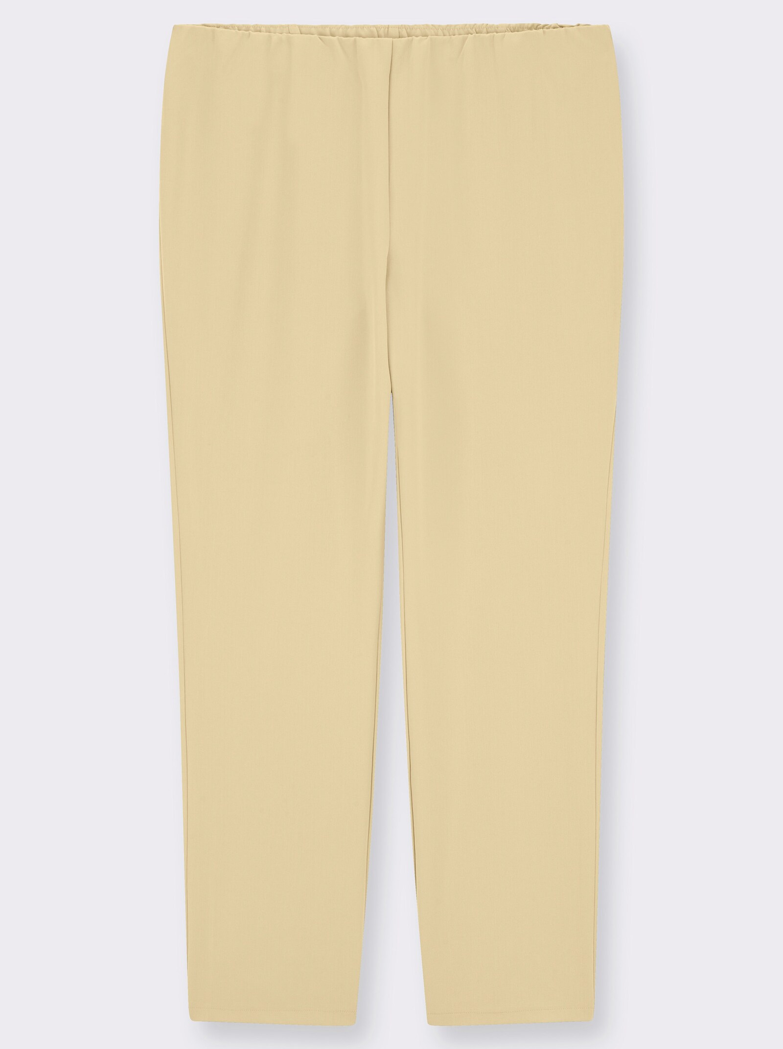 Stretch-Hose mit innenliegendem Dehnbund - vanille