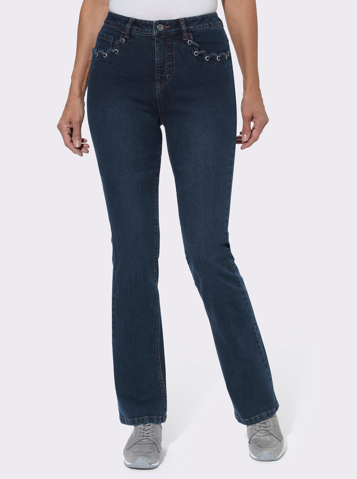 Bootcut jeans - dark-blue