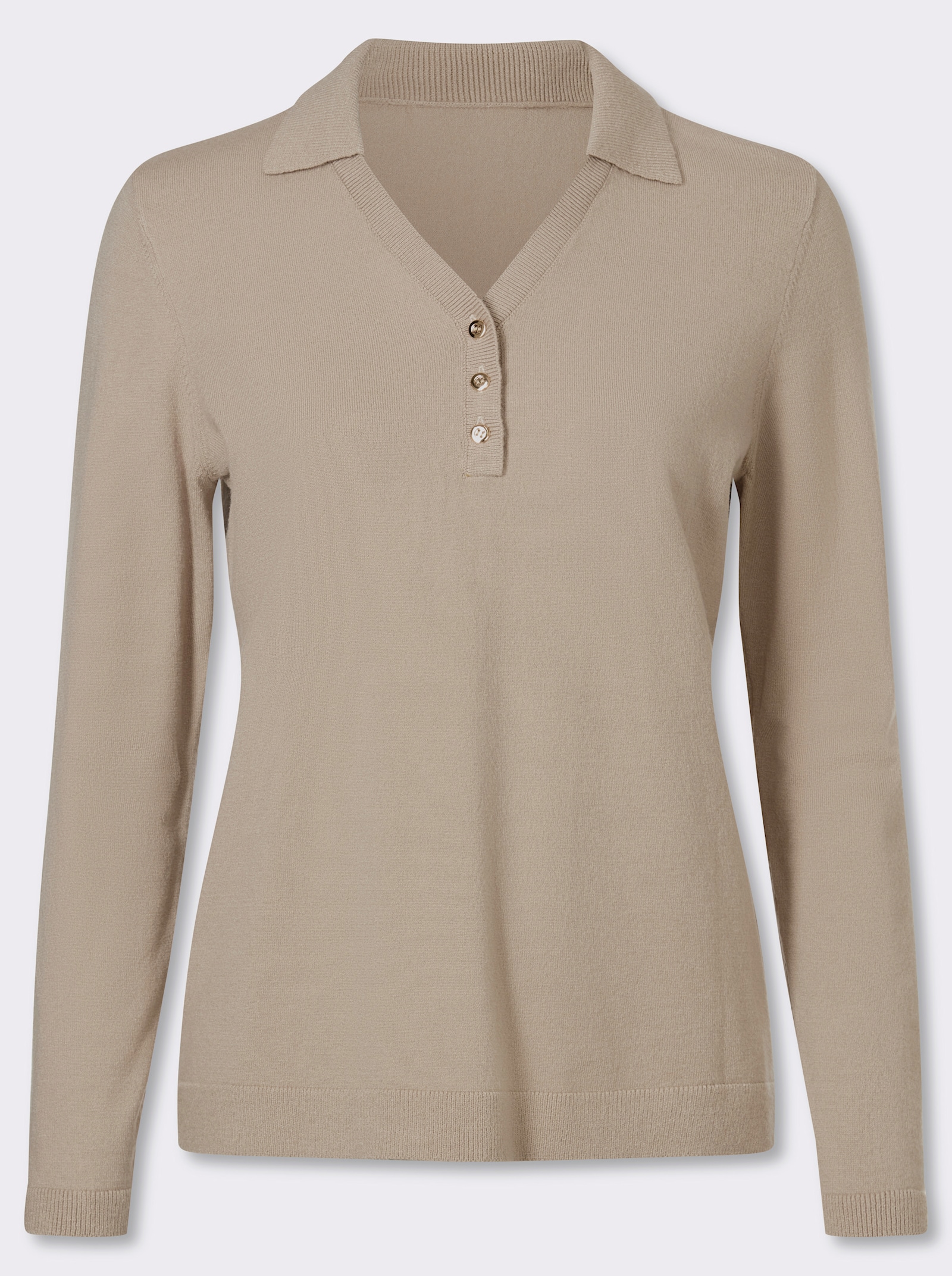 Polopullover - sesam