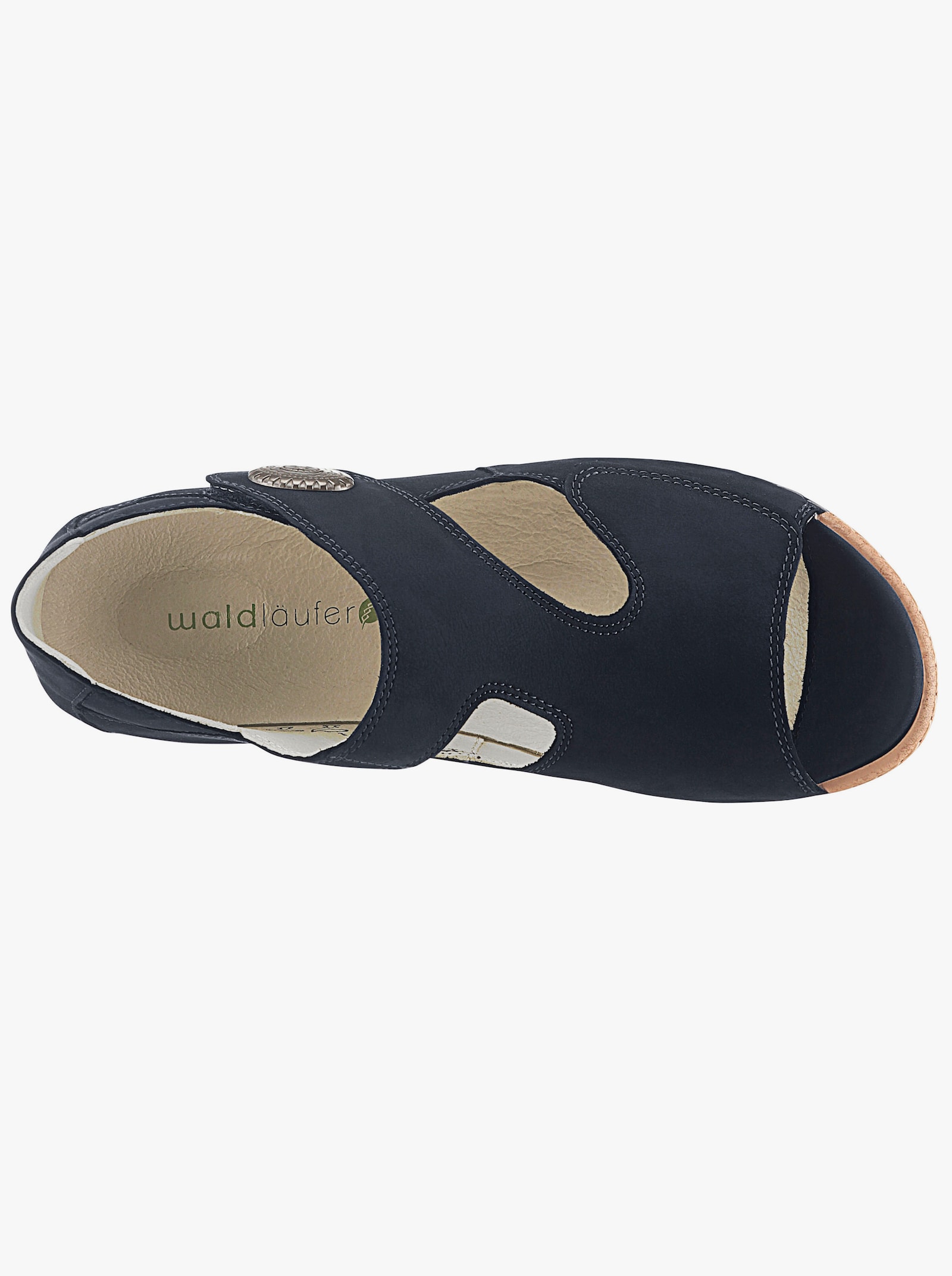 Waldläufer Sandale - nachtblau