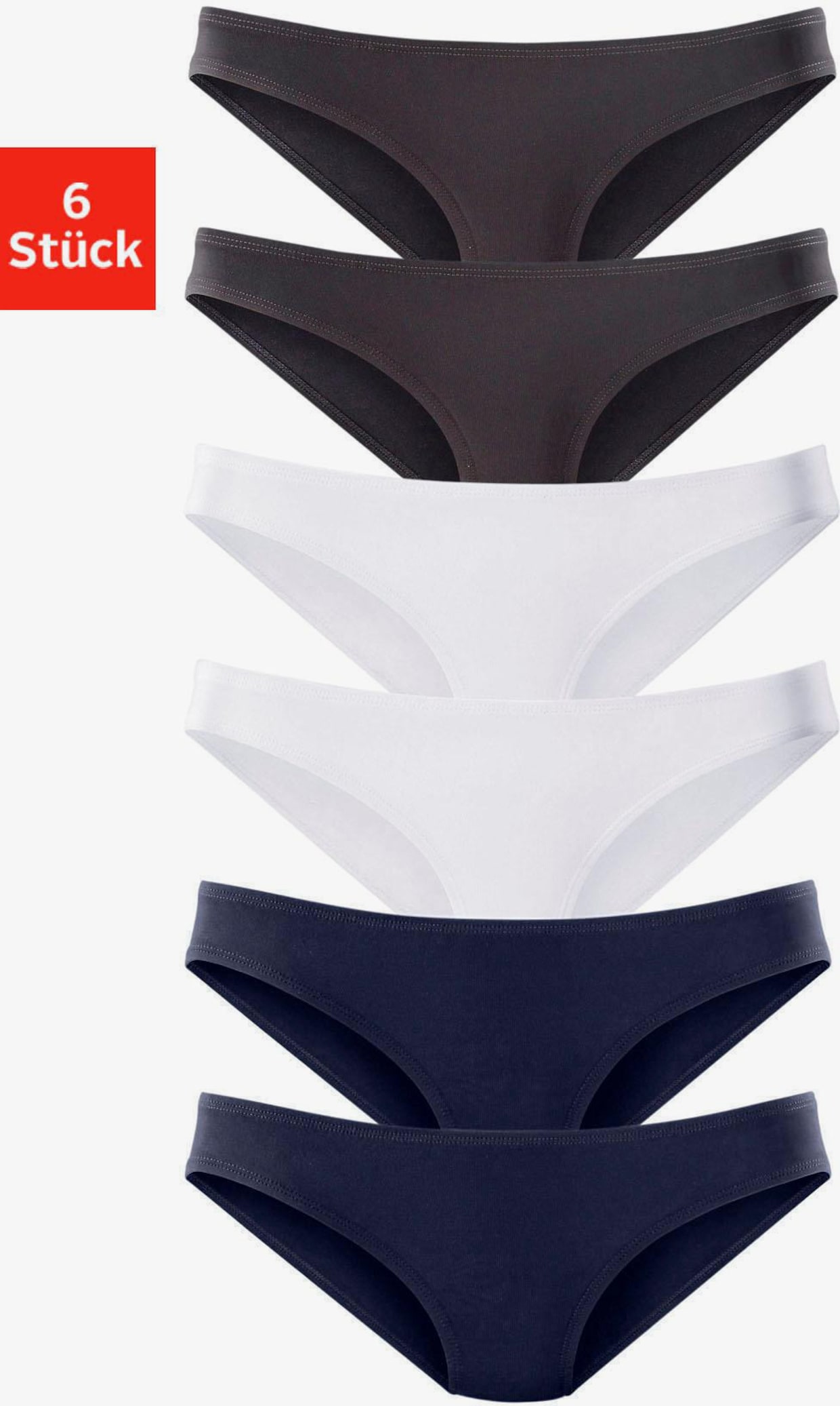 Bas de maillot de bain - marine, noir, blanc