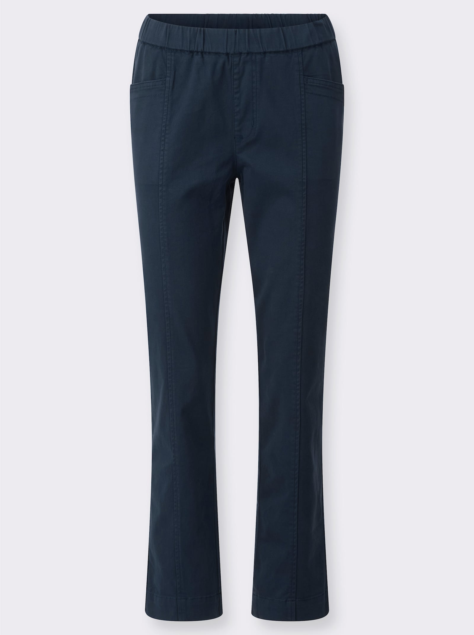 Schlupfjeans mit Stretch-Anteil - dunkelblau