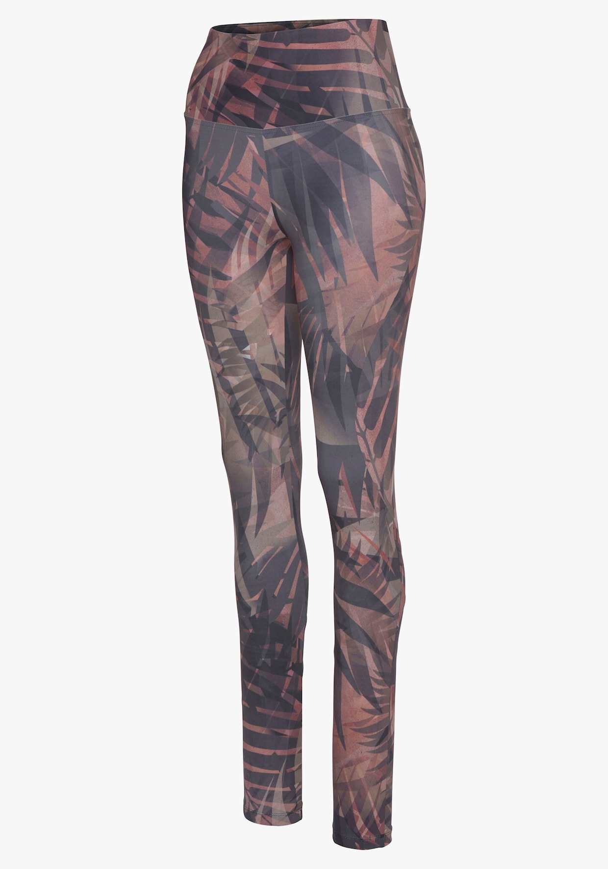 LASCANA ACTIVE Leggings - gemustert-braun-beige-grau