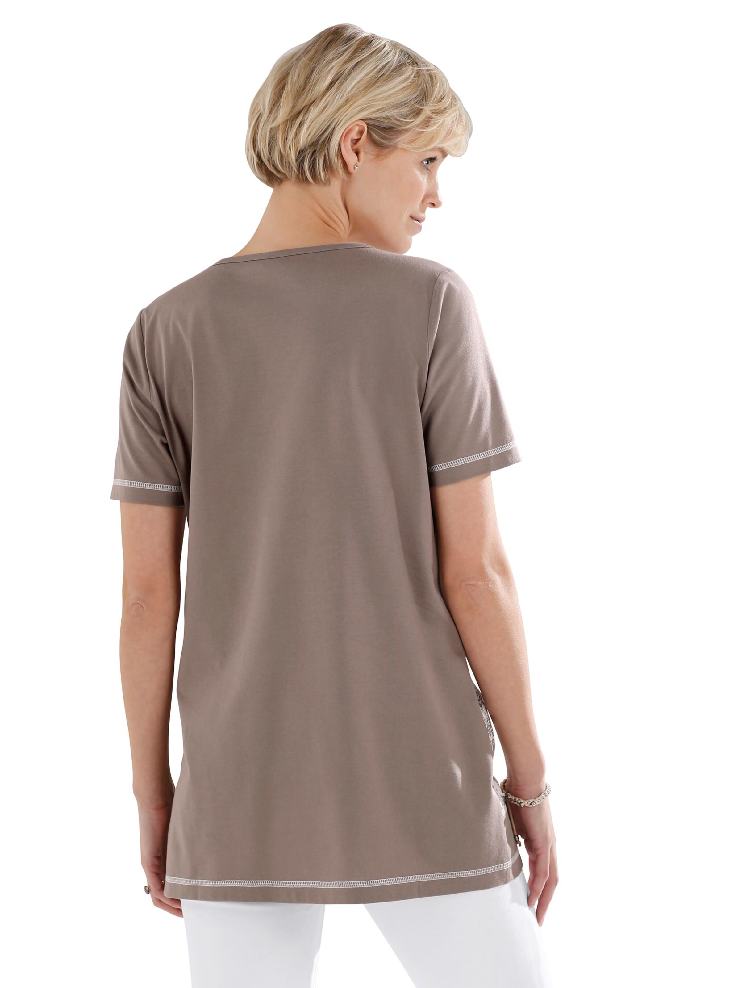 Shirttunika - taupe
