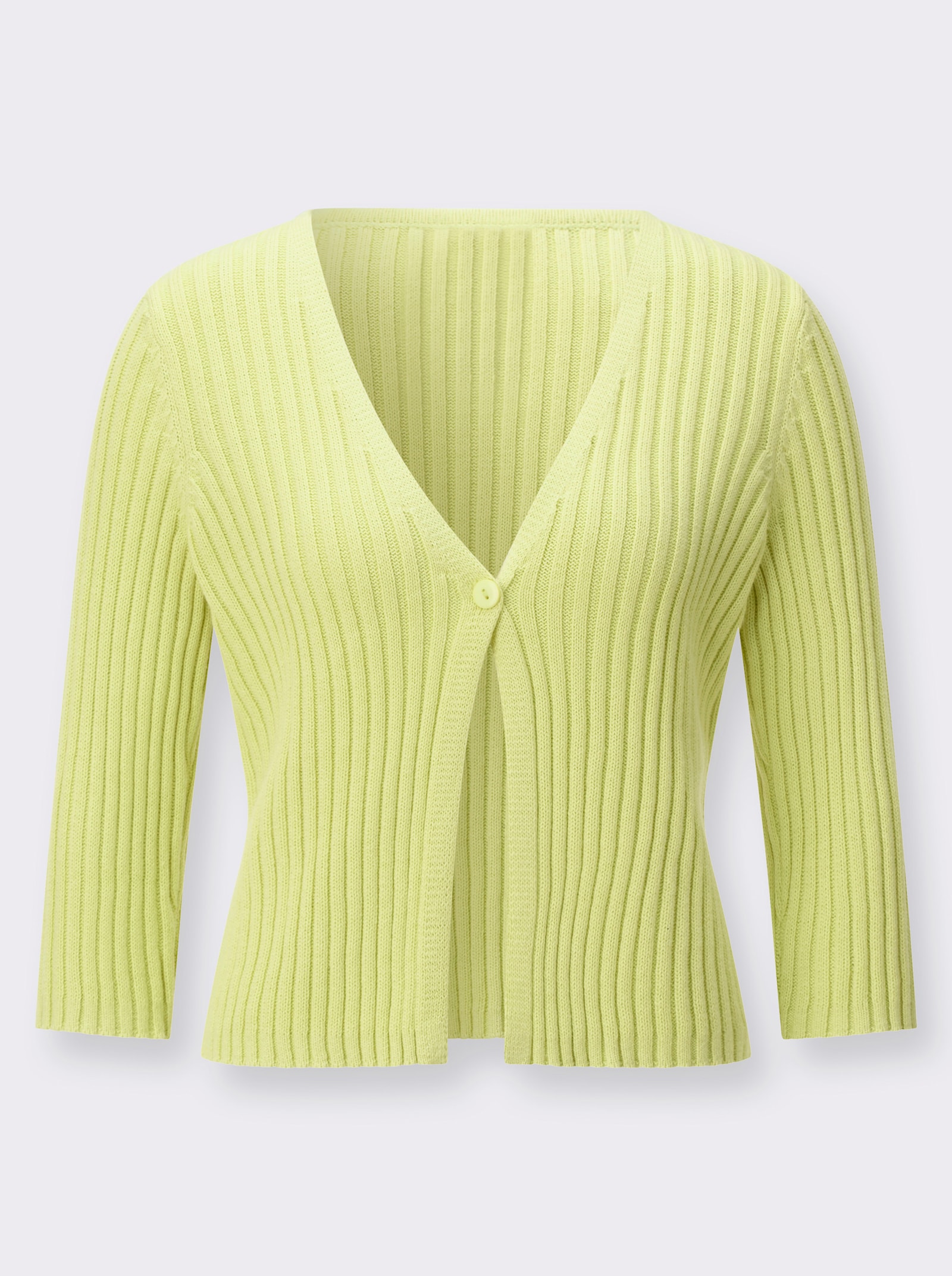 Bolero mit Knopfverschluss - pistazie