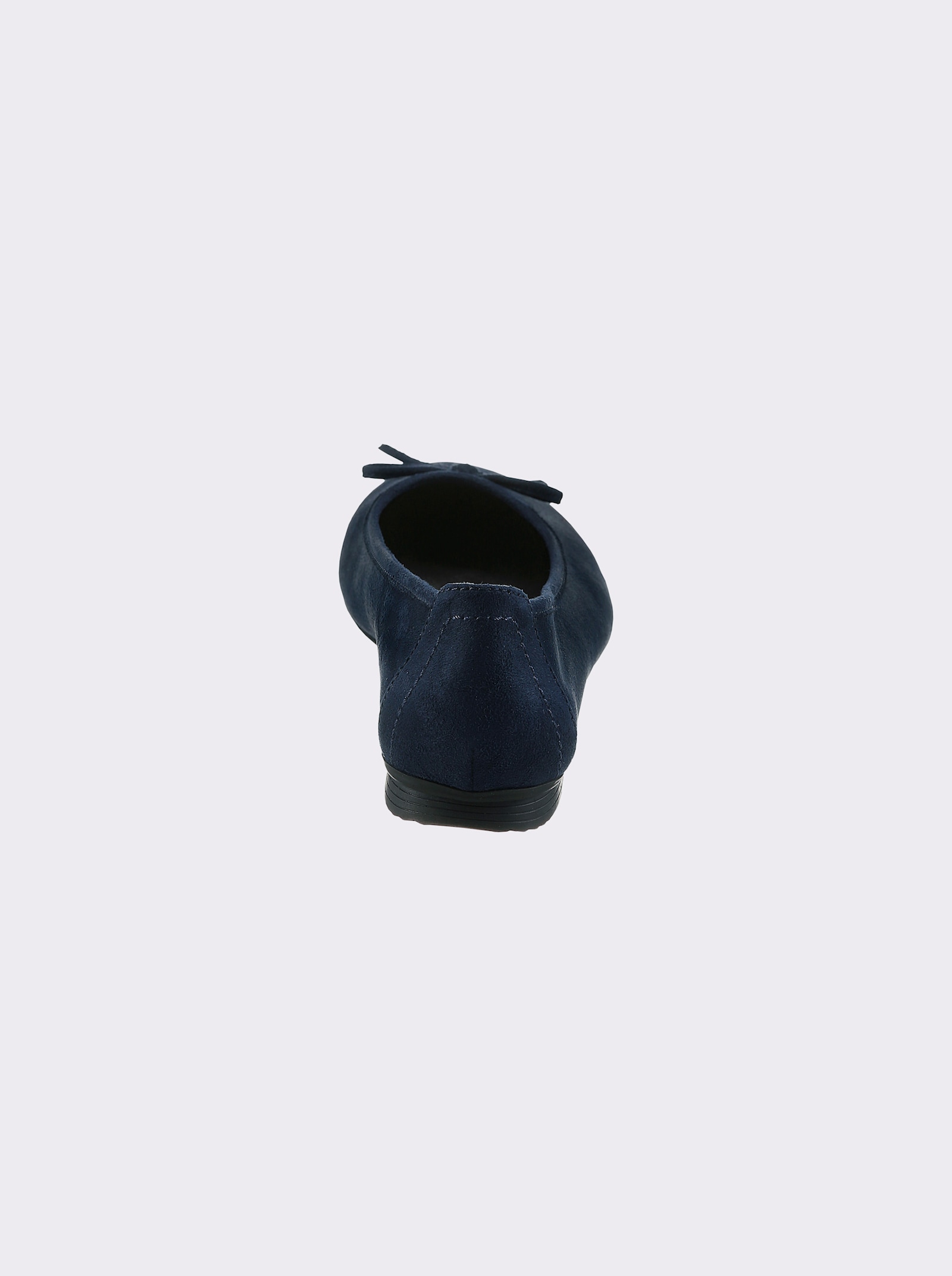 Jana Ballerina voor brede voeten - donkerblauw