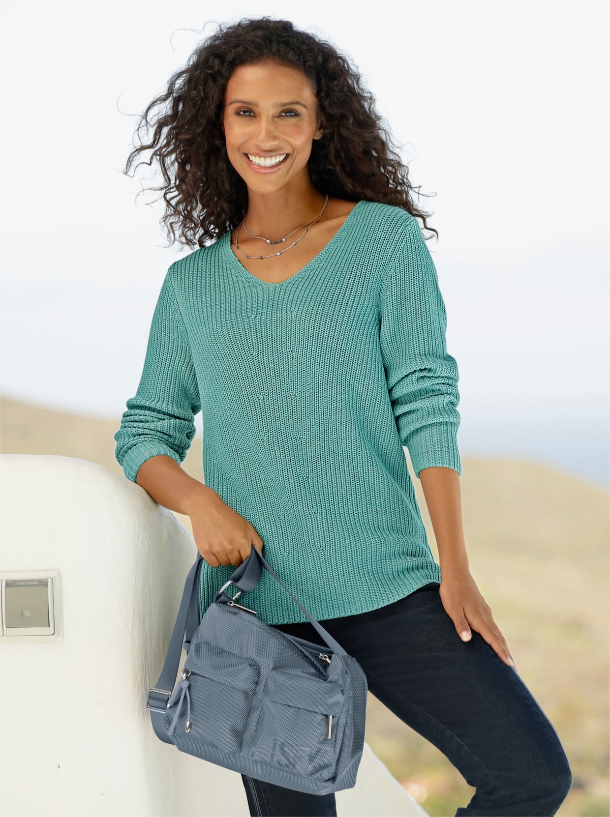 heine Pullover - salie