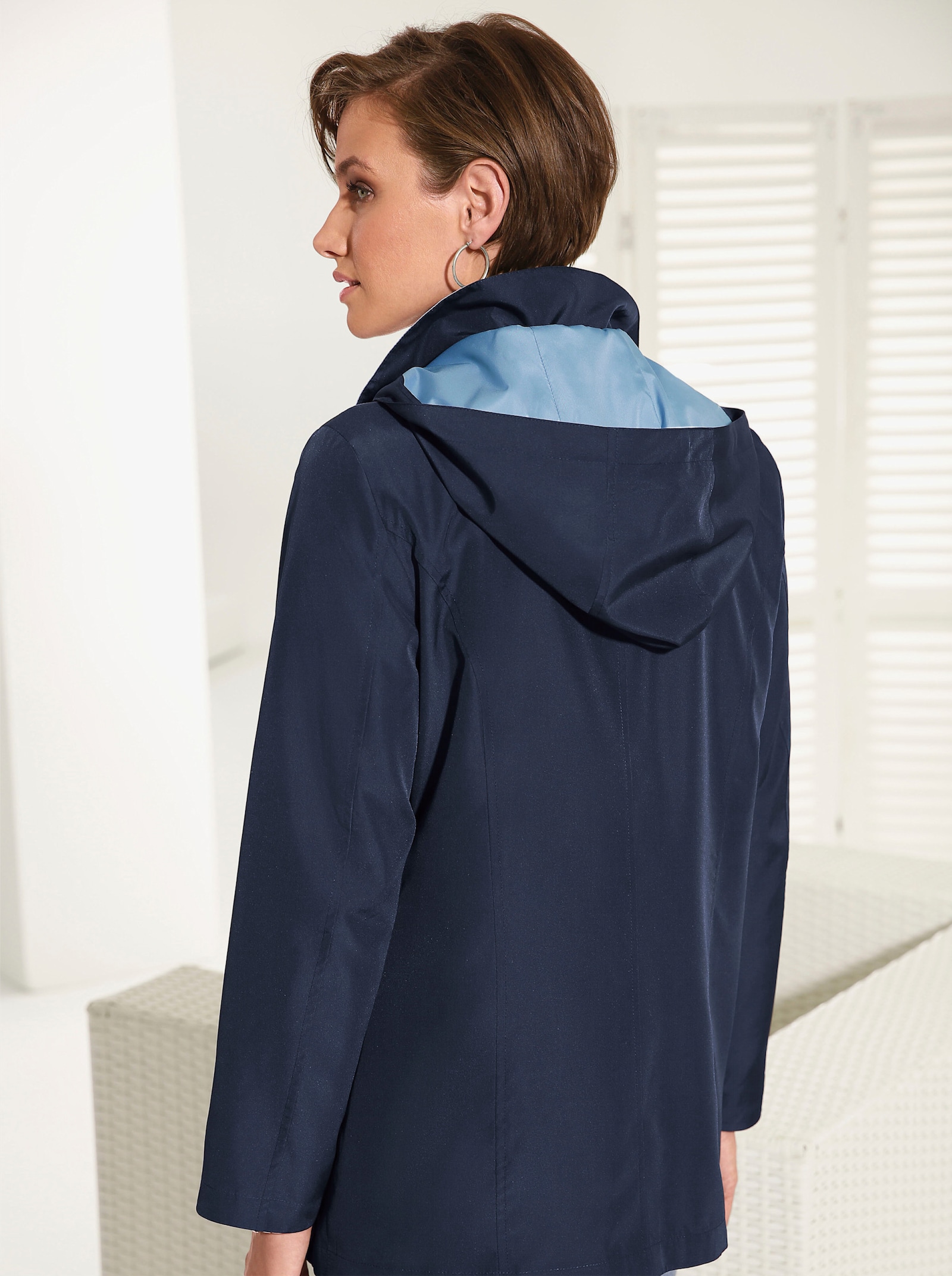Funktionsjacke wind- und wasserabweisend - marine