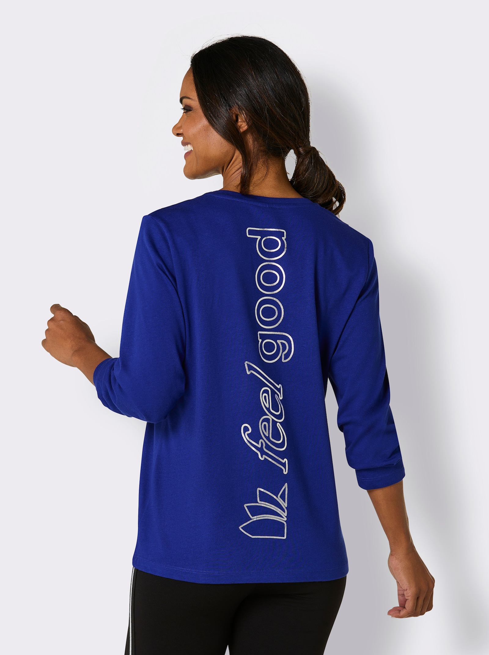 feel good Shirt - koningsblauw