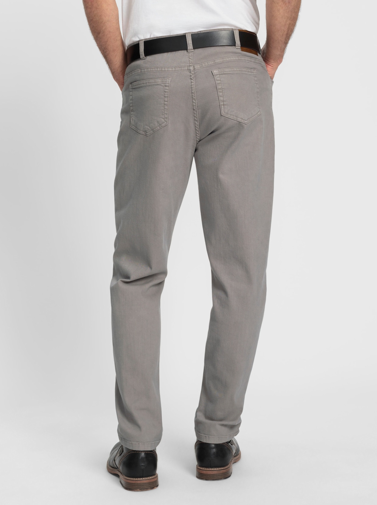 Marco Donati 5-Pocket-Hose - steingrau