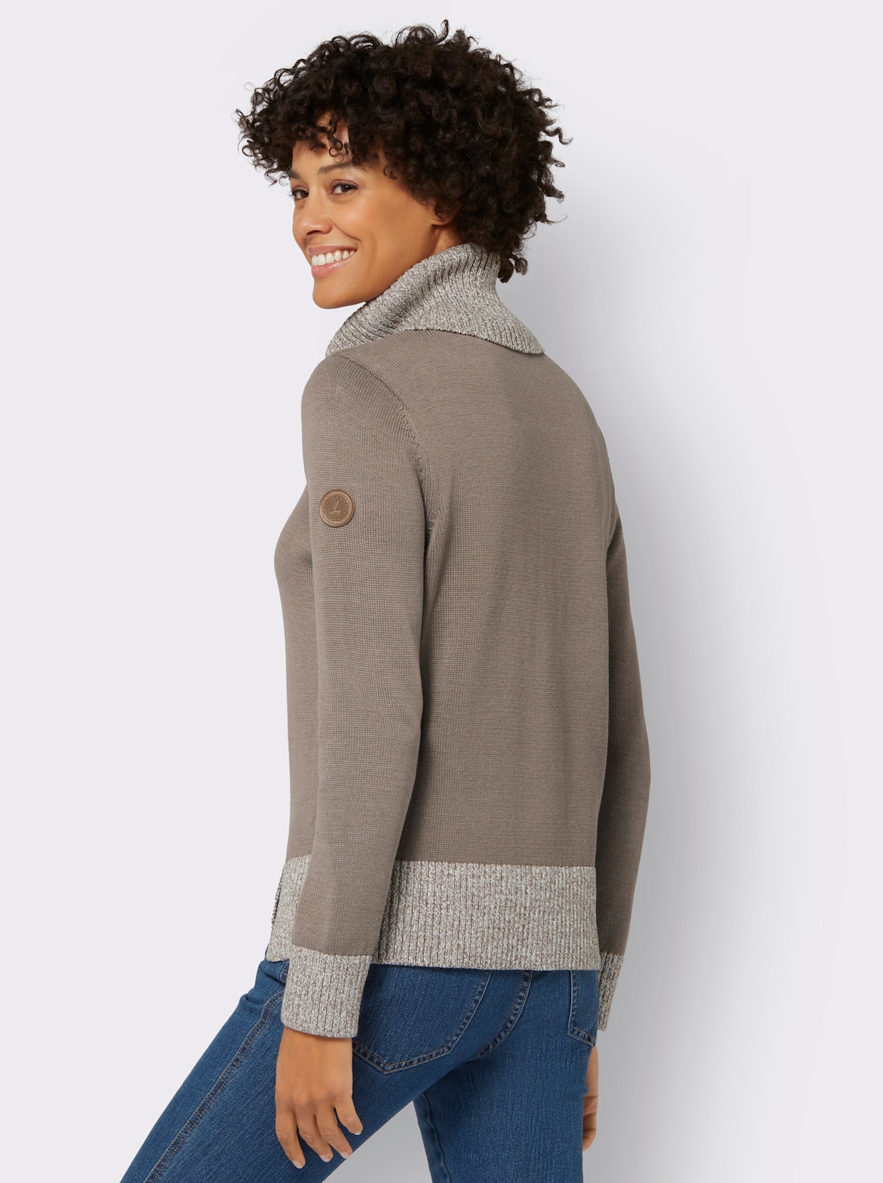 Pullover - taupe