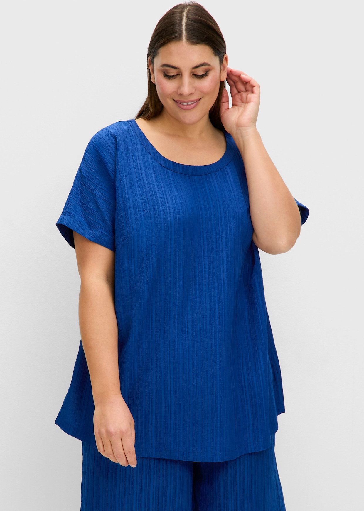 sheego Tunika - blaubeere