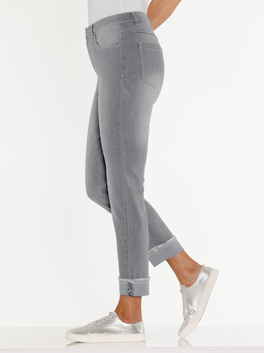 Ankle jeans - light grey-denim