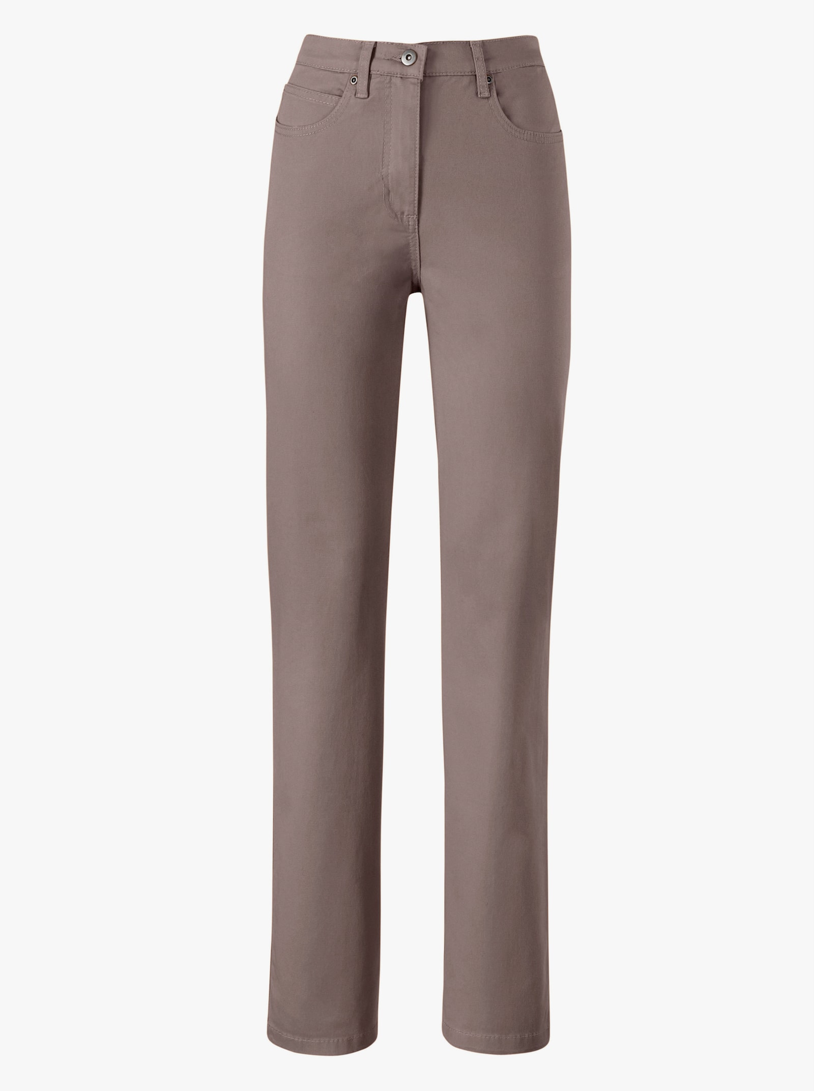 5-Pocket-Jeans mit Stretch-Anteil - taupe-denim