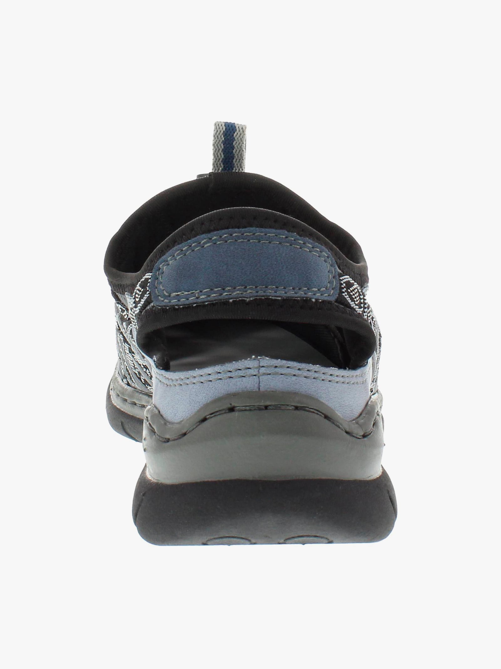 Naturläufer Slipper mit Schnellverschluss - jeansblau
