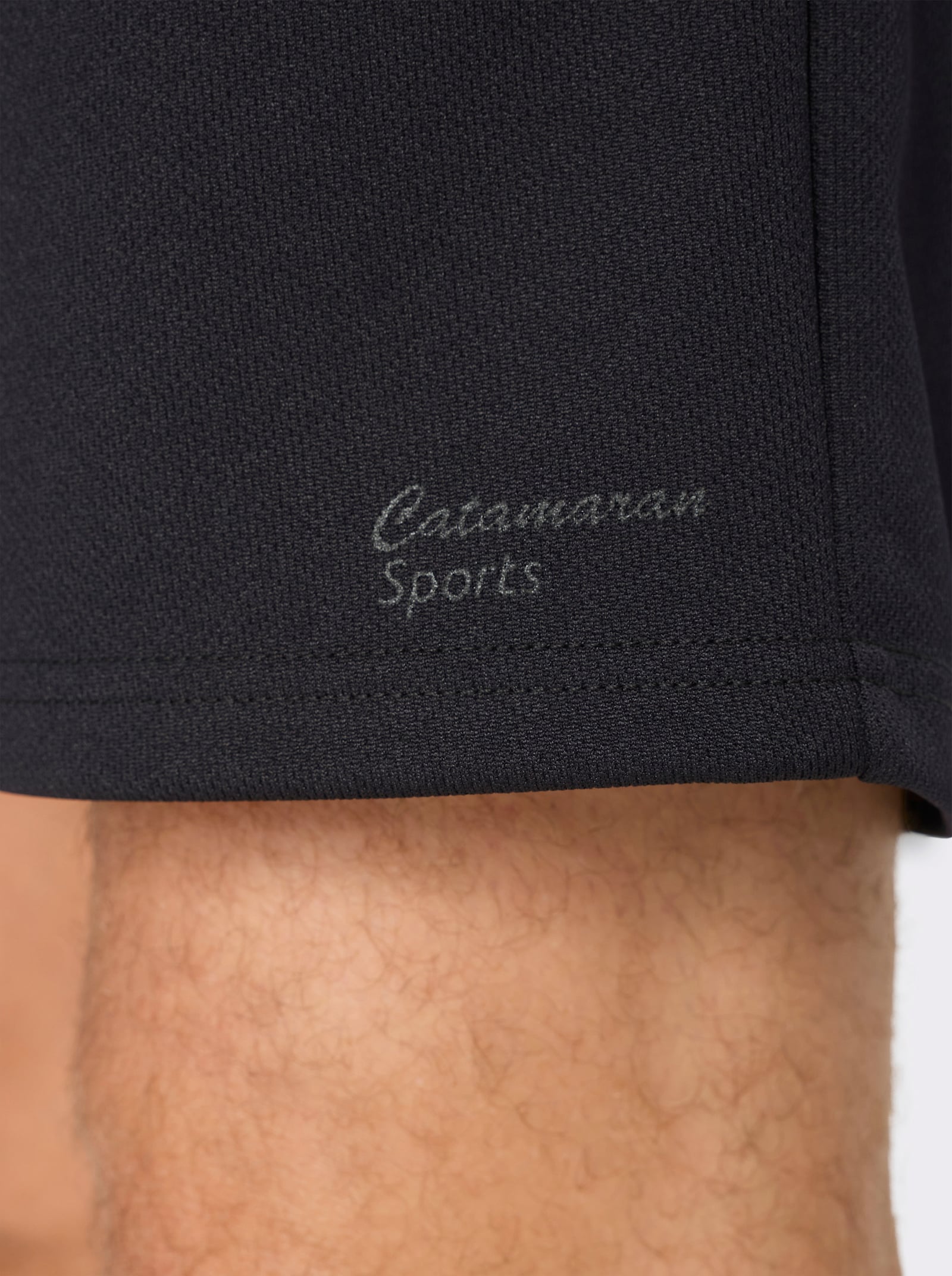 Catamaran Sports Funktionshose in Wabenstruktur - schwarz