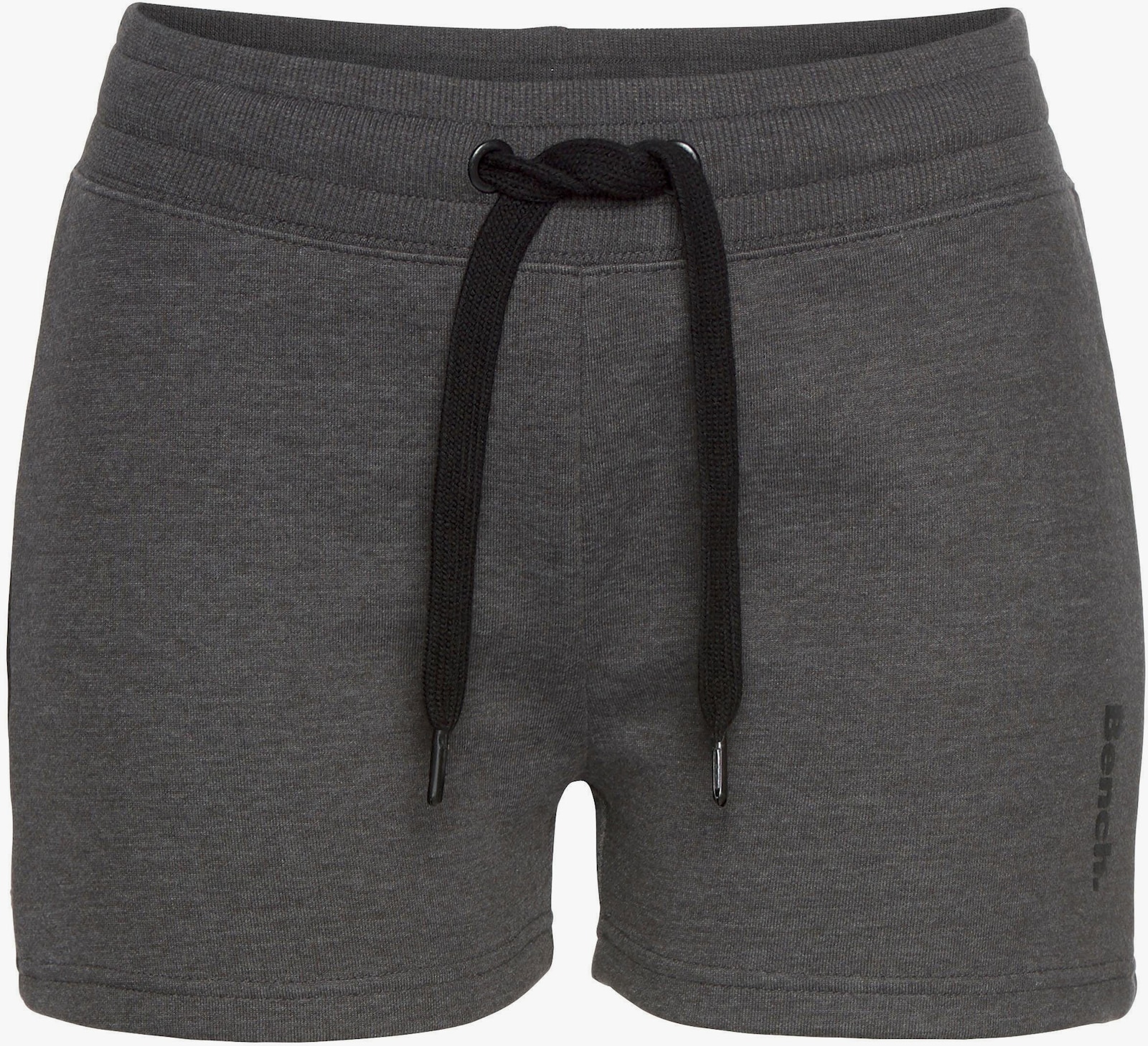Bench. Loungewear Relaxshorts - anthrazit-meliert-schwarz
