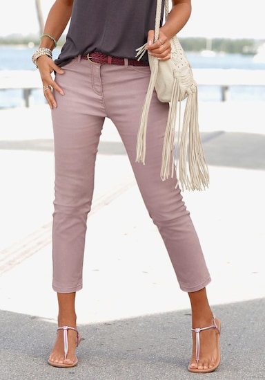 LASCANA 7/8-Jeggings - mauve