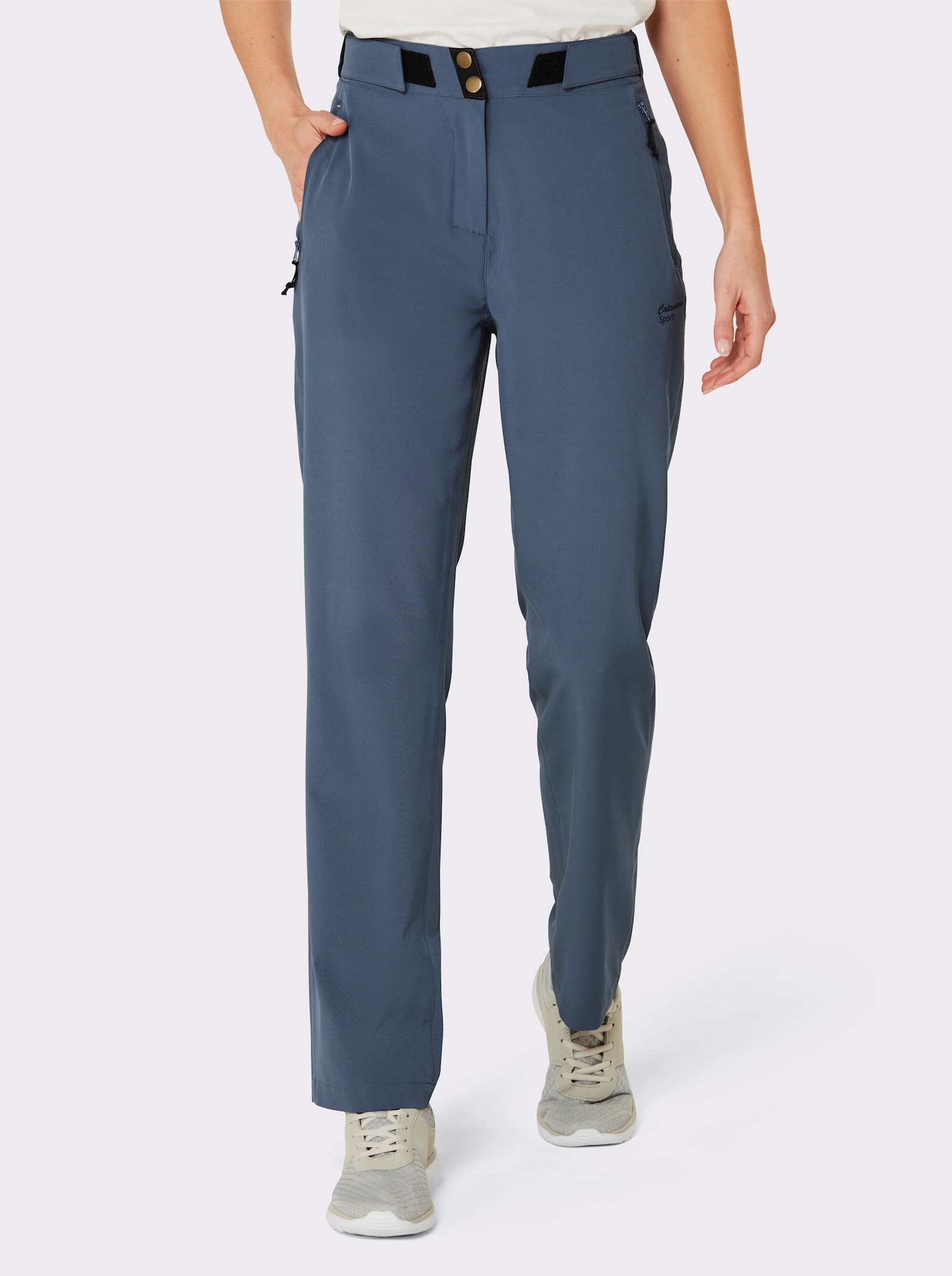 Catamaran Sports Functionele broek van stevige stof - rookblauw