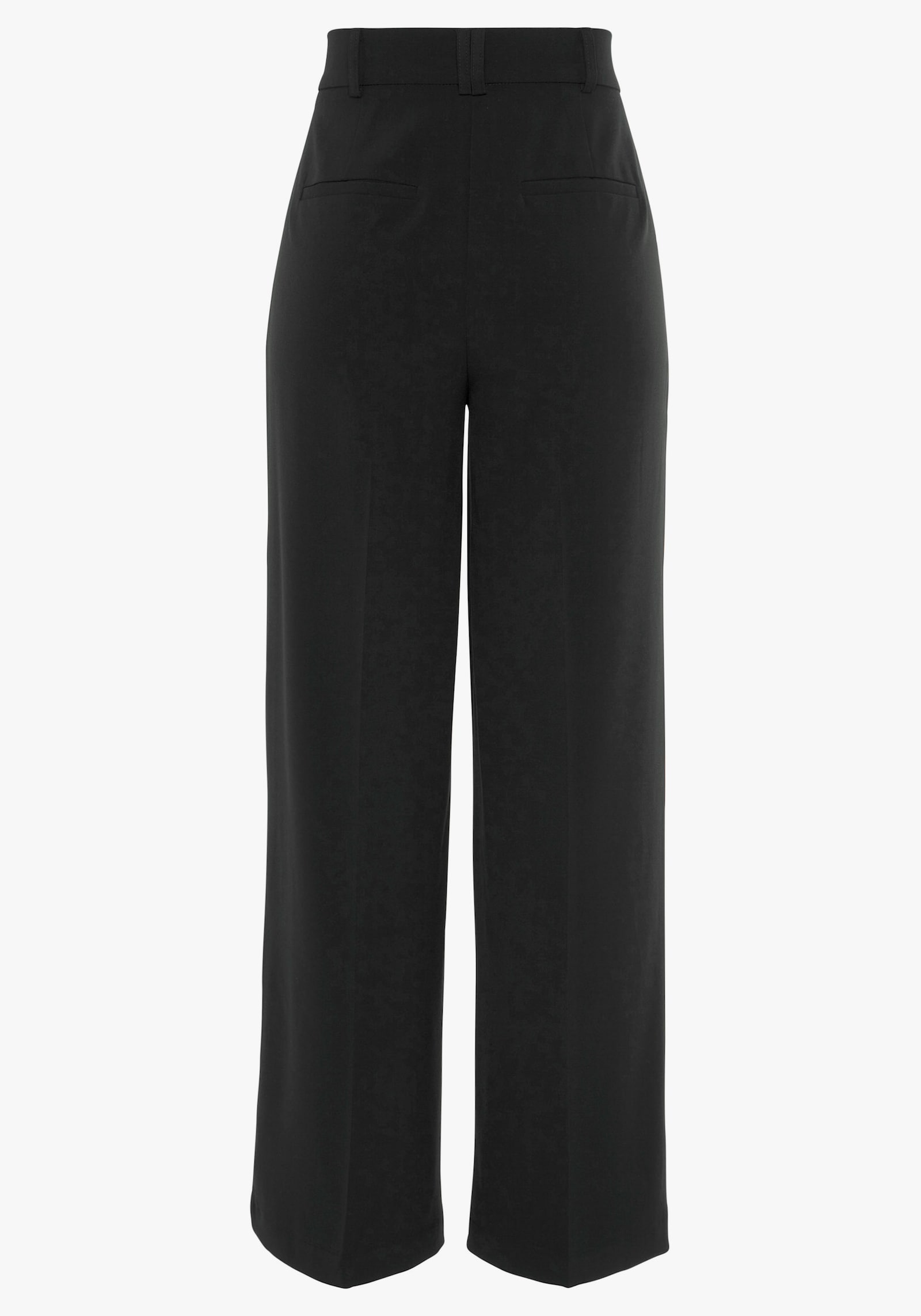 LASCANA palazzo-broek - zwart