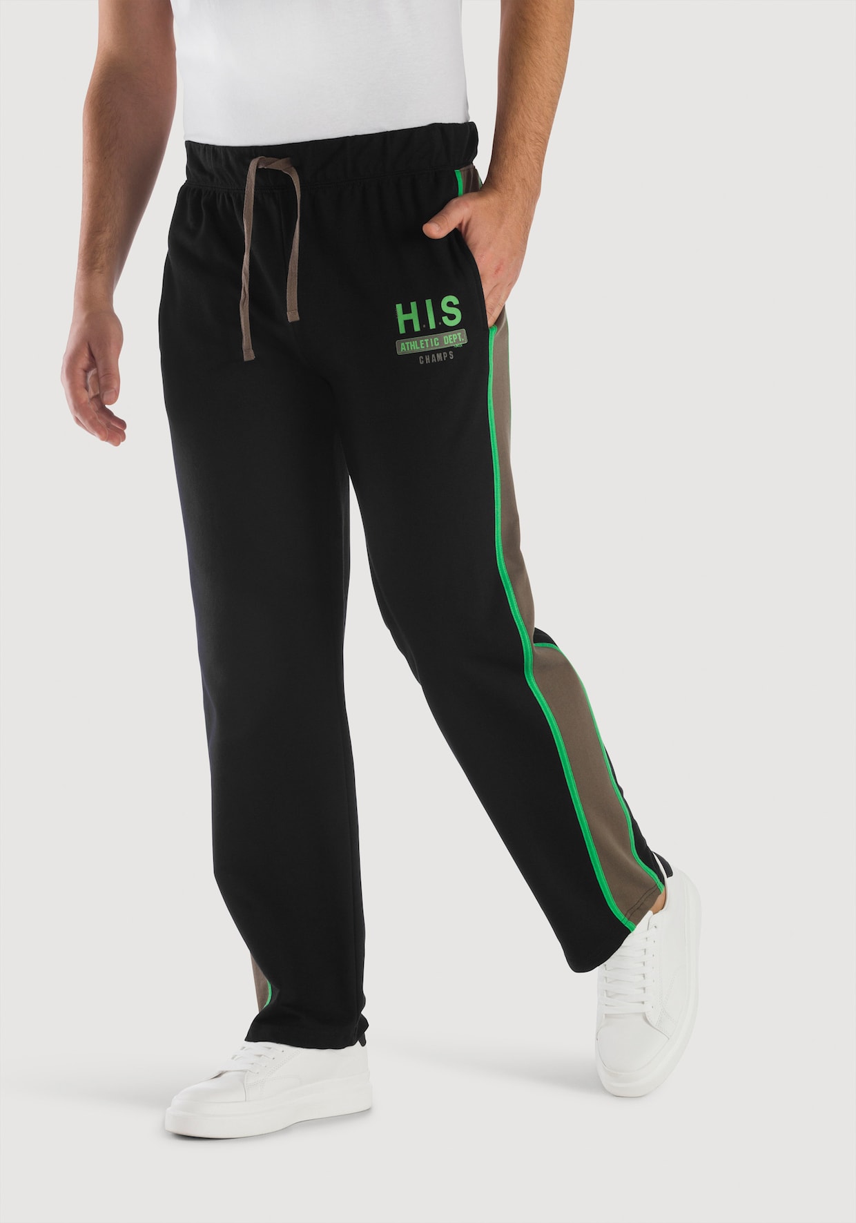 H.I.S Sweatbroek - zwart