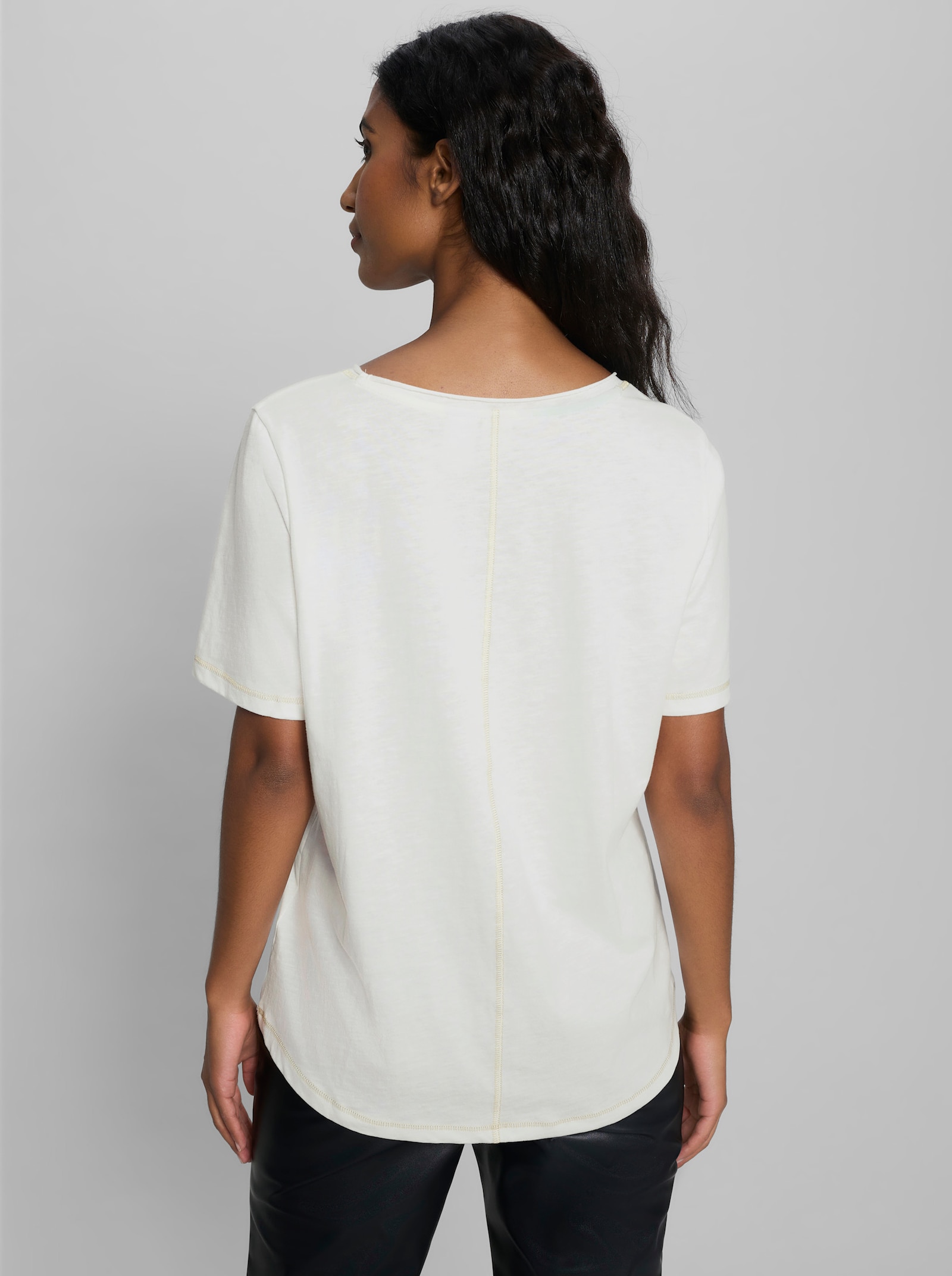 heine Shirt mit Print - ecru