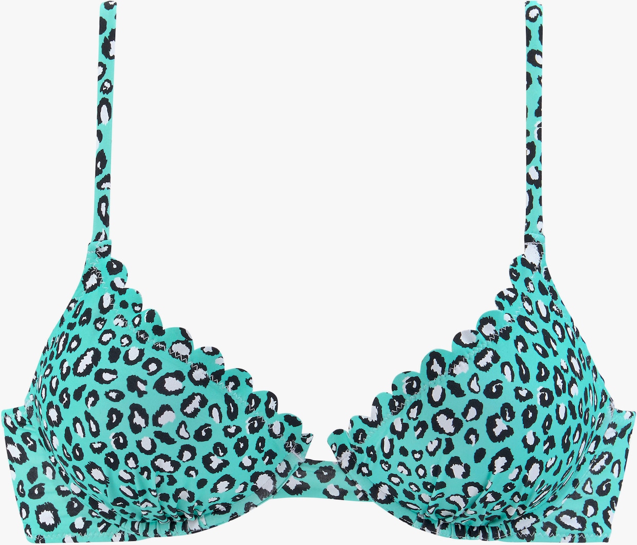 LASCANA Beugelbikinitop - mint geprint