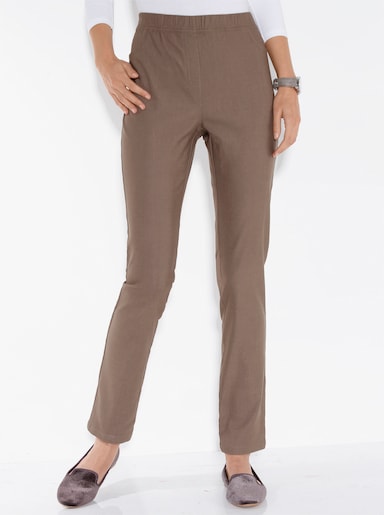 Hose innen angeraut - taupe