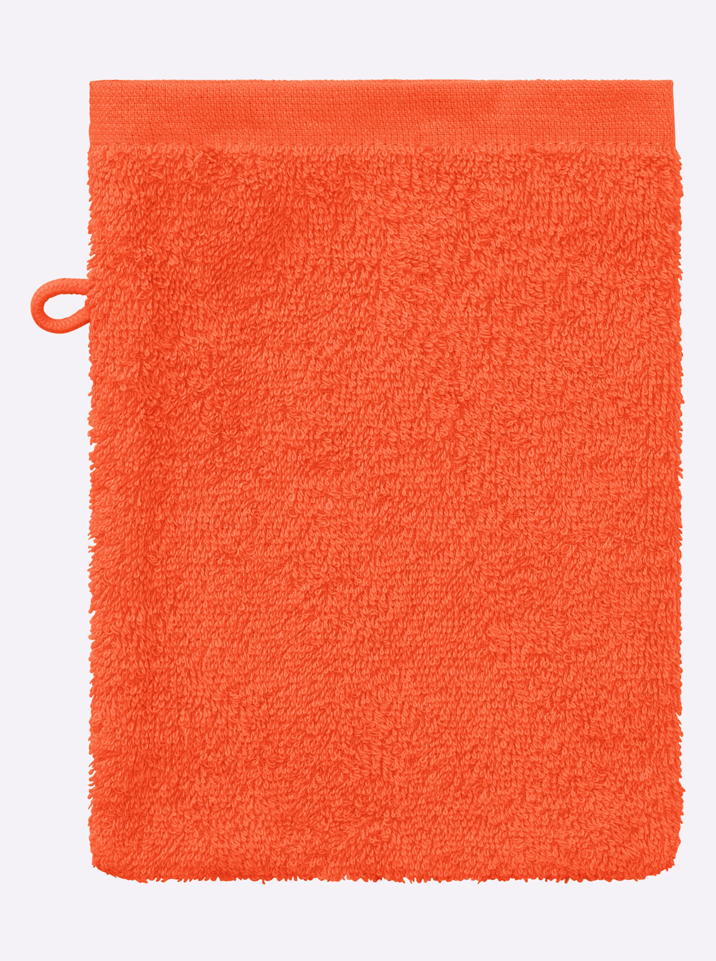 Pur Orange günstig Kaufen-5-tlg. Frottier-Sparset in orange von wäschepur. 5-tlg. Frottier-Sparset in orange von wäschepur <![CDATA[Superflauschiger, besonders weicher Walkfrottier: Frottierprogramm in hochwertiger Premium-Qualität. Bordüre in Streifen-Optik. Eine dies