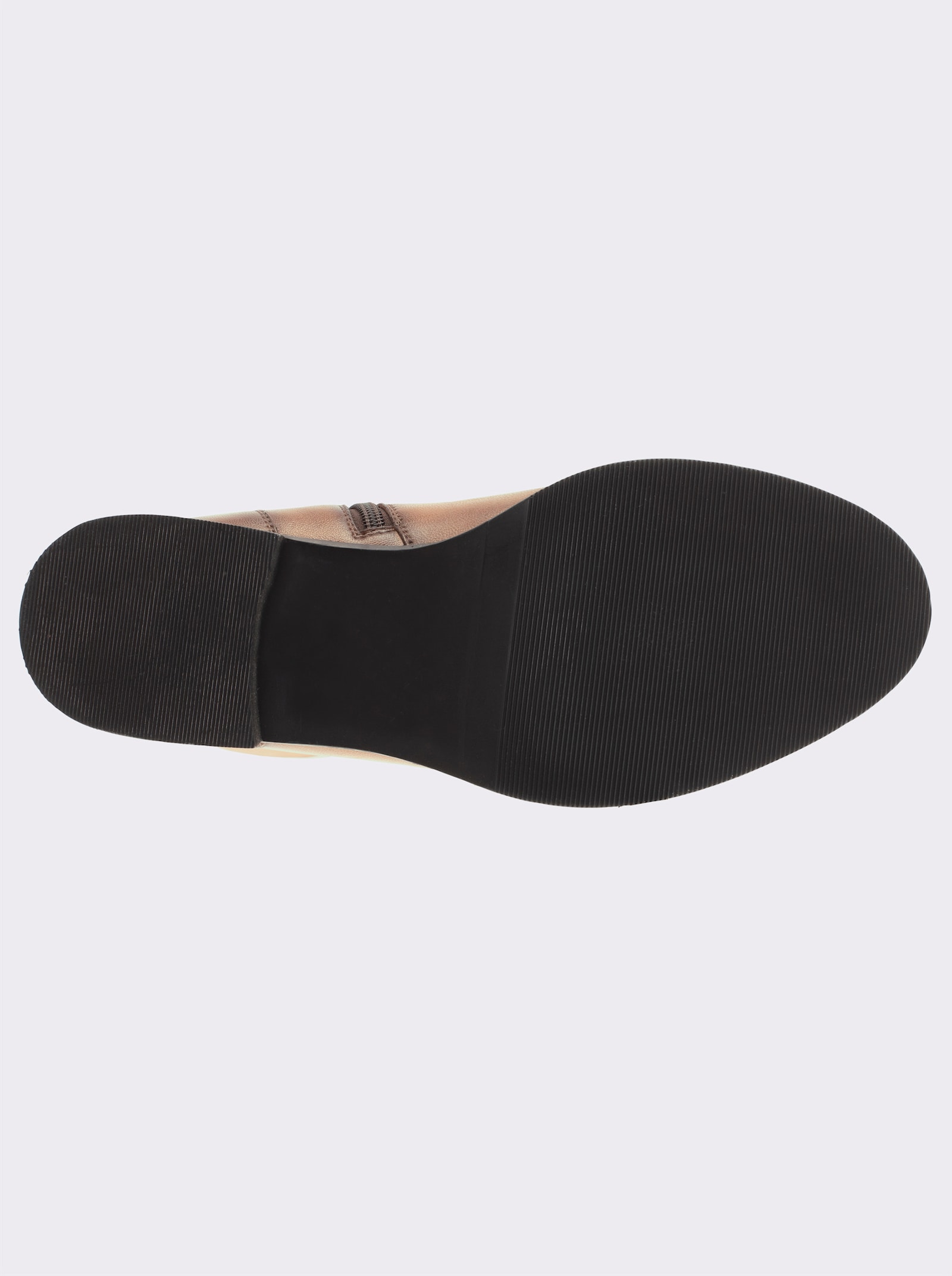 sheego Weitschaftstiefel im Used-Look - camel