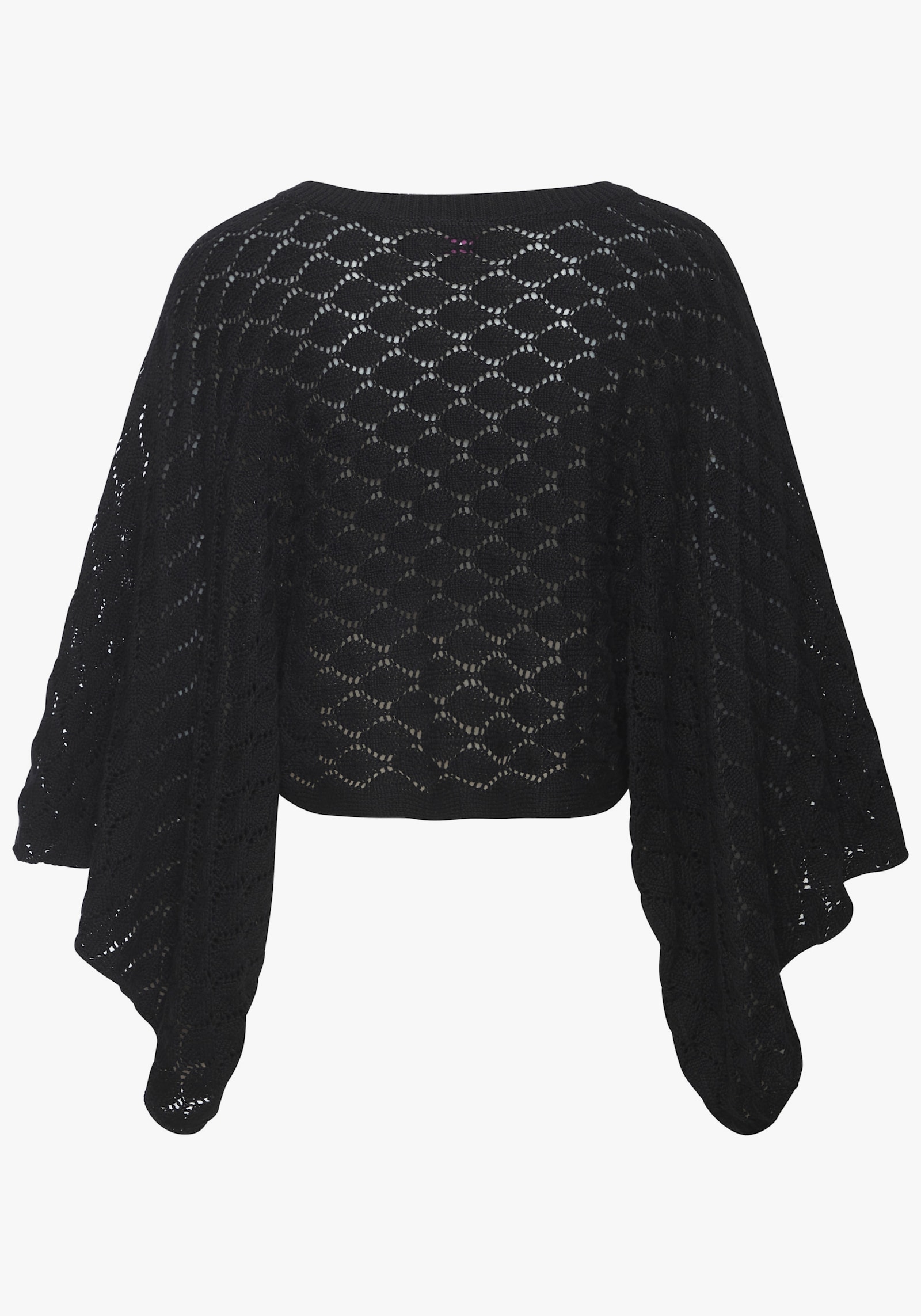 French Connection Ajourpullover - schwarz