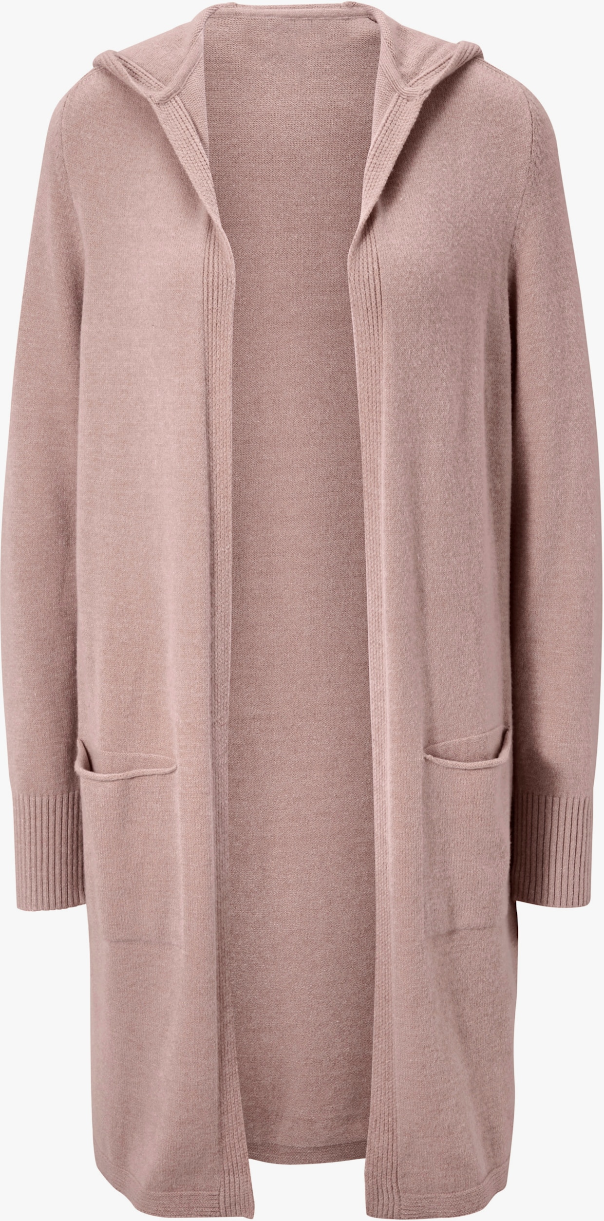 heine Long-Strickjacke - rosé