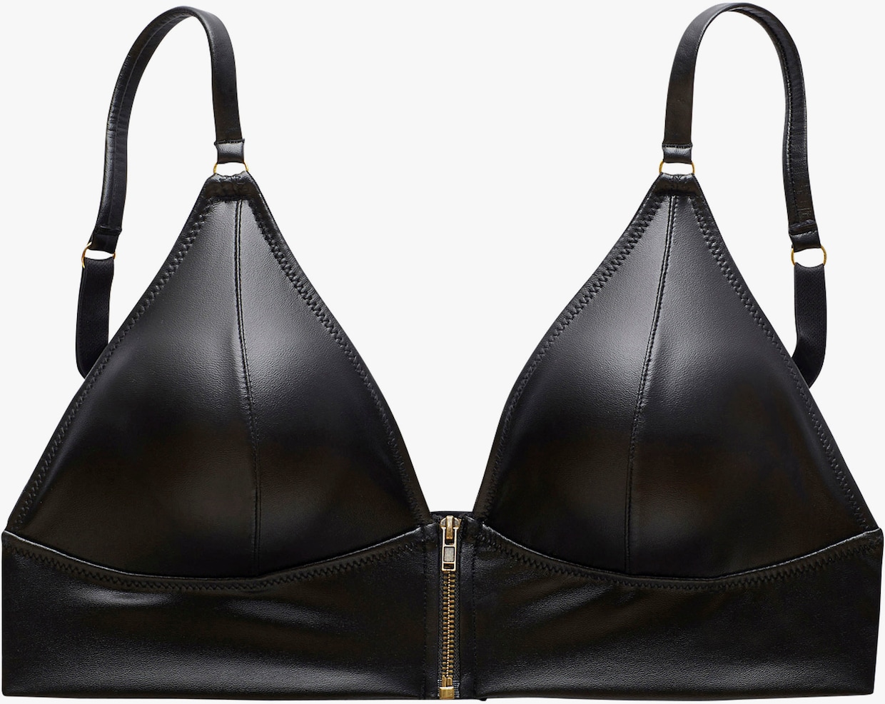 petite fleur gold Soutien-gorge Bralette - noir