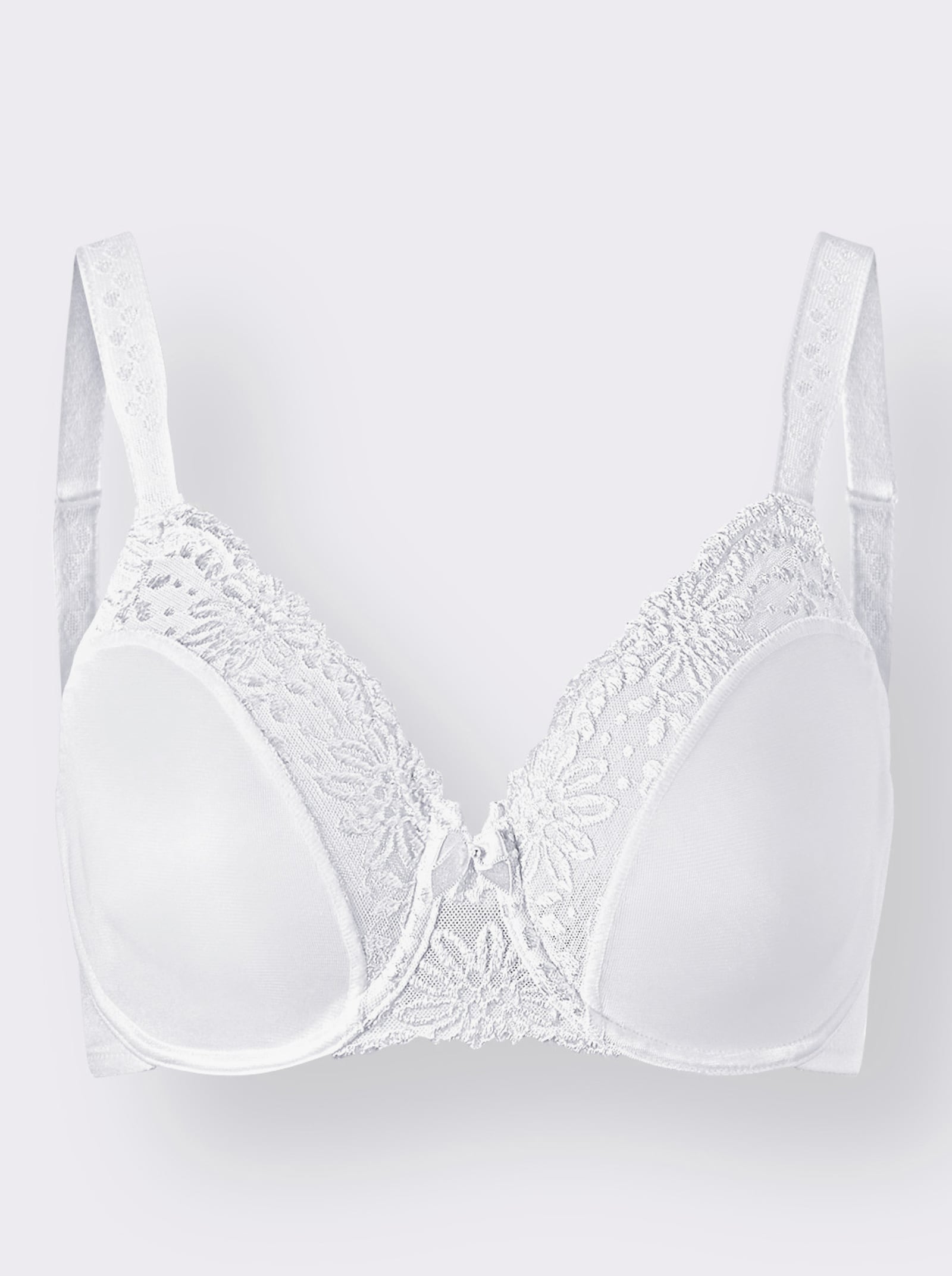 Triumph Minimizer-BH mit Bügel - weiß