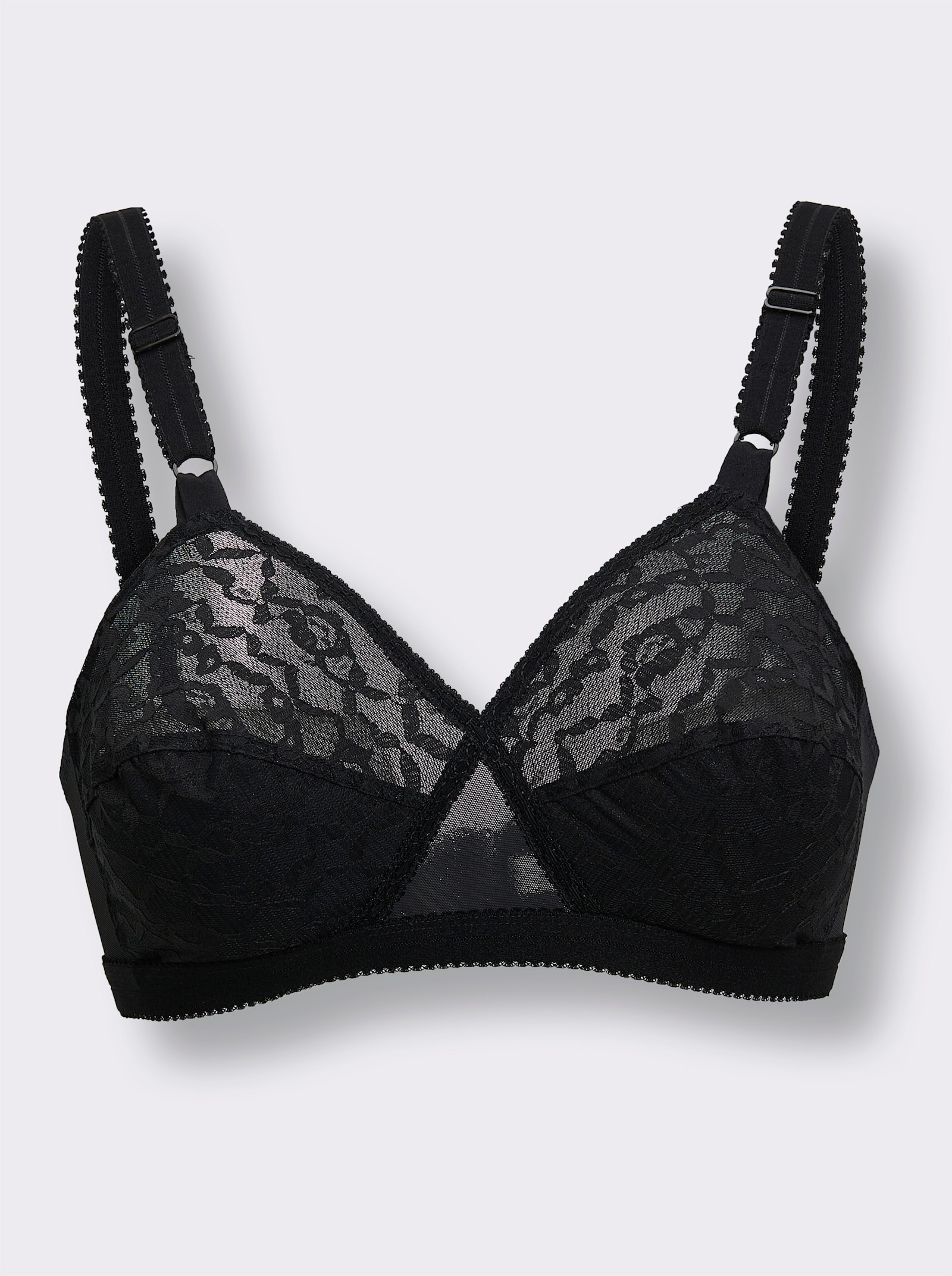 Playtex BH ohne Bügel - schwarz