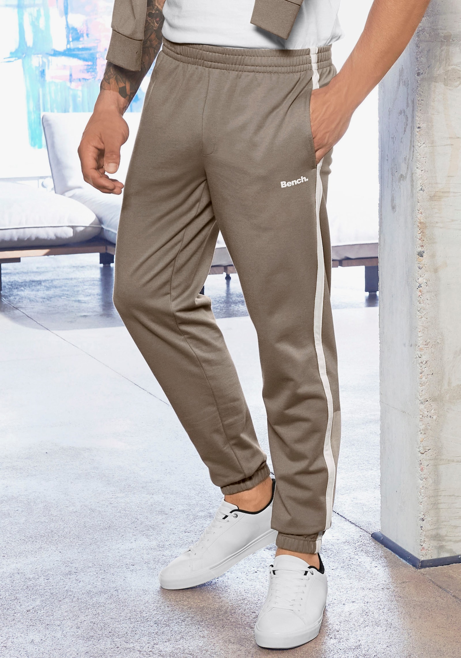 Bench. Loungewear Relaxhose - taupe