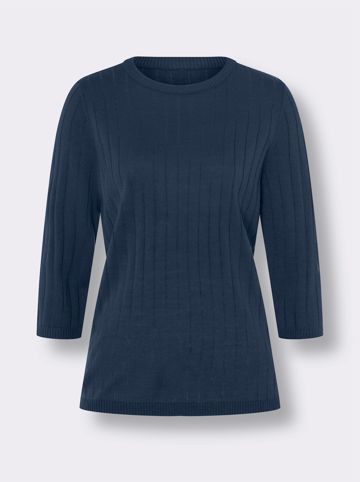 3/4 Arm-Pullover - dunkelblau