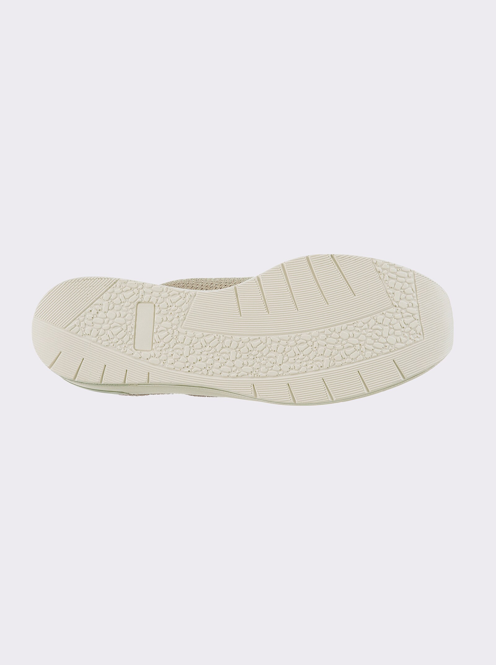 airsoft modern+ Keilsneaker aus glitzerndem Mesh-Stoff - goldfarben