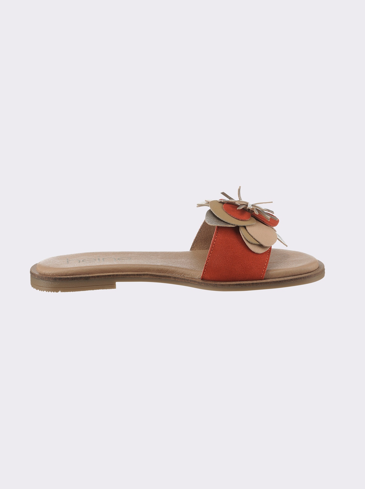 heine Mules - rouge-multicolore
